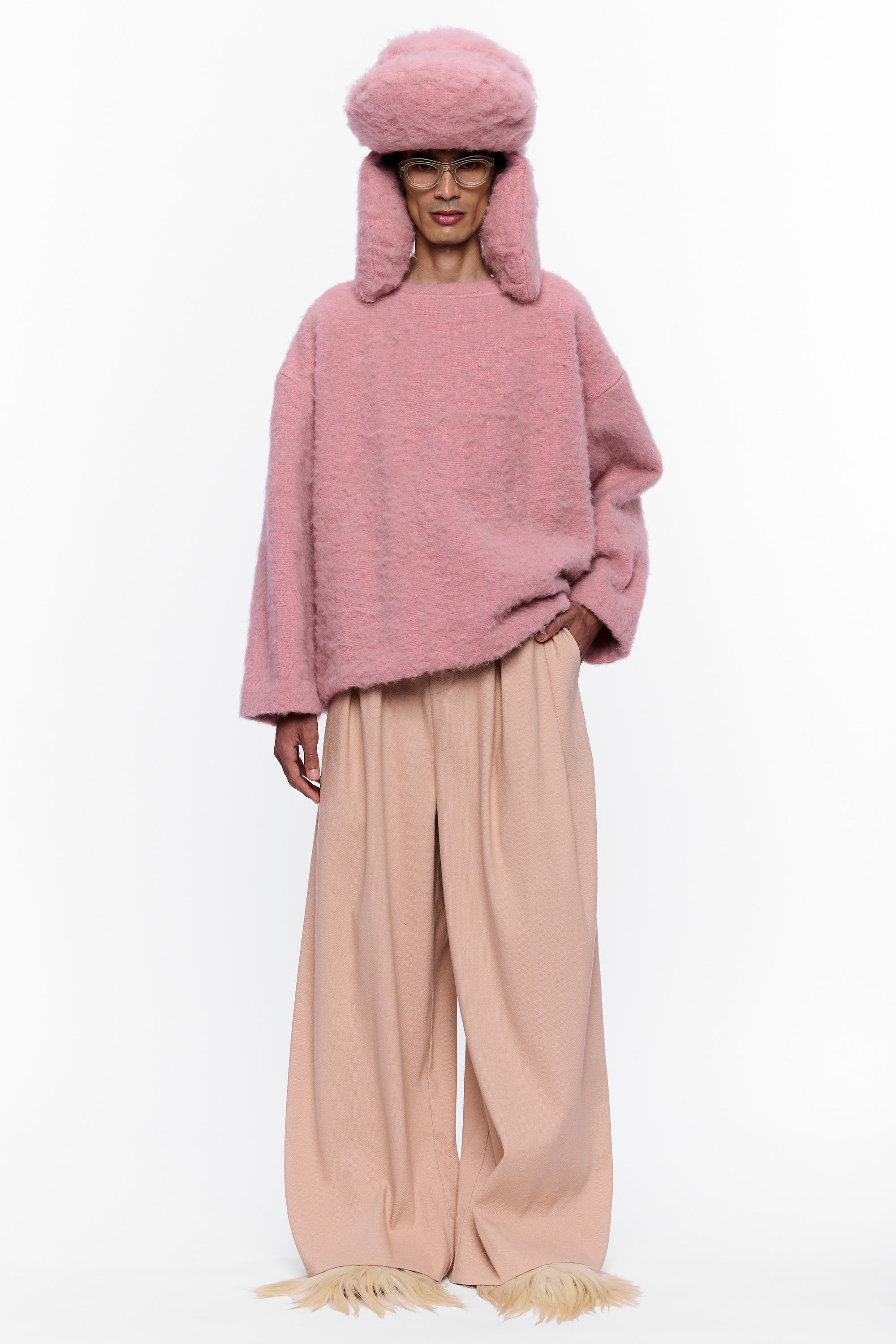 The Sweater : Vieux Rose Wool