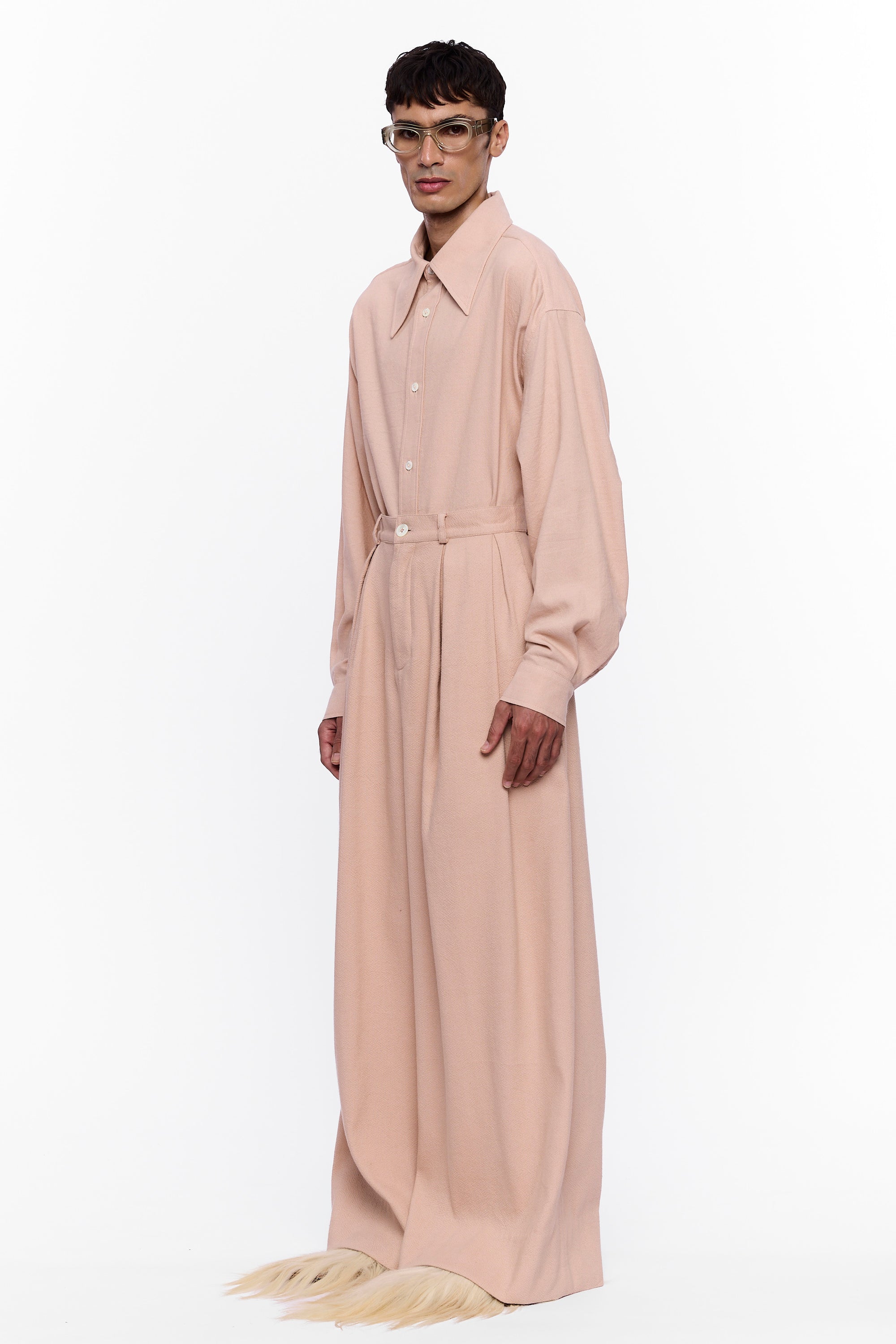 The Mid Rise Pant : Blush