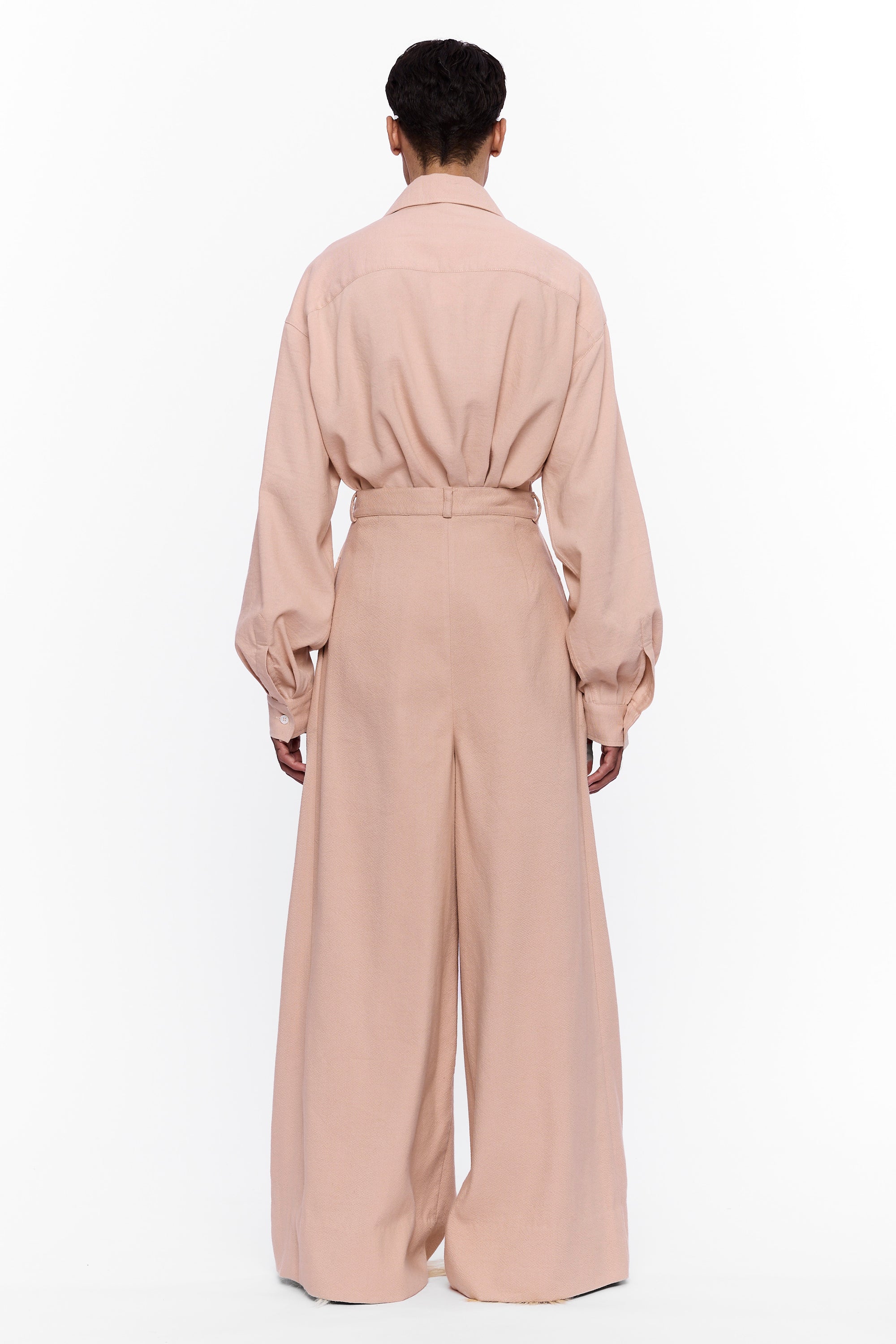 The Large Collar Shirt : Blush