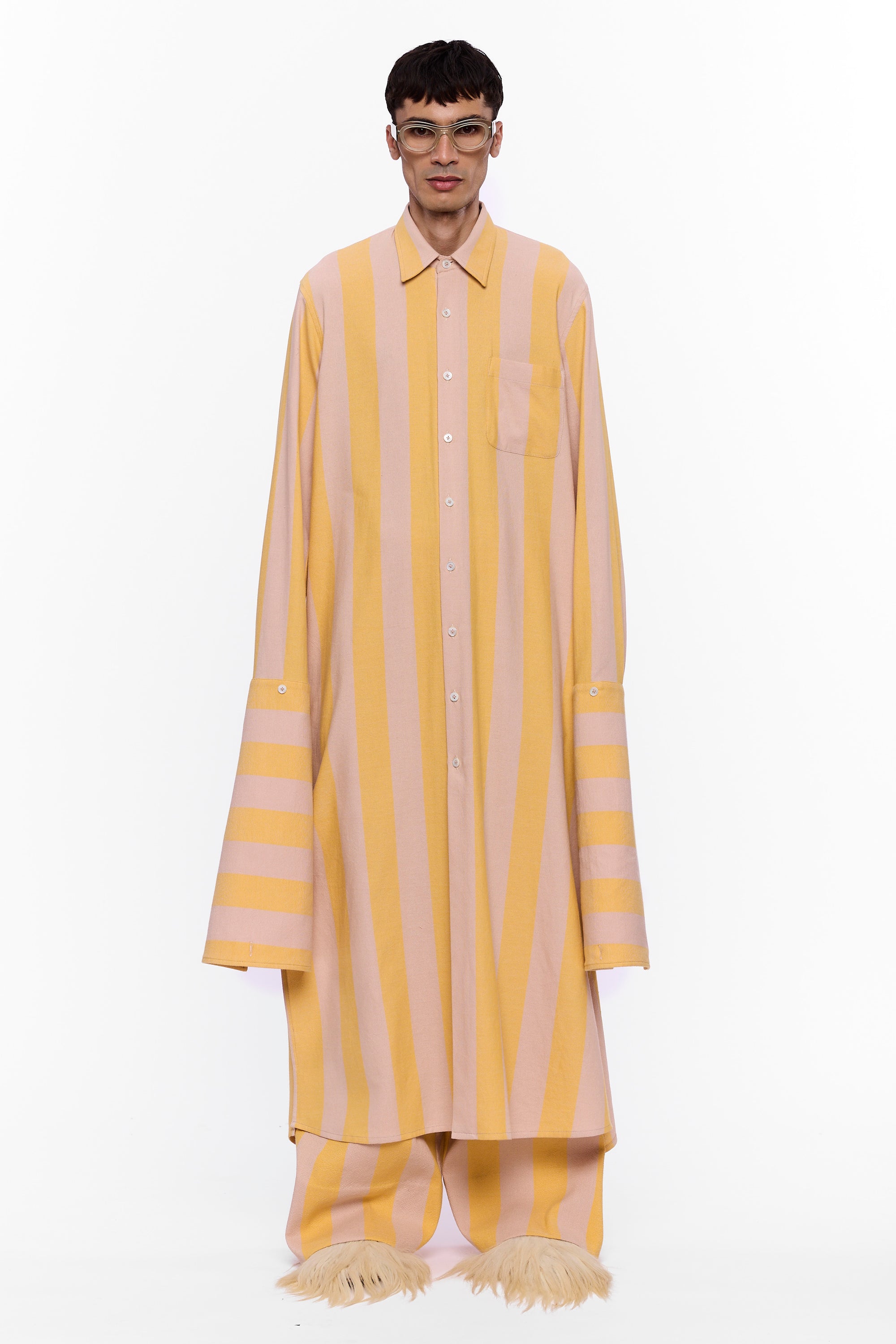 The XL French Cuff Shirt : Stripe 12