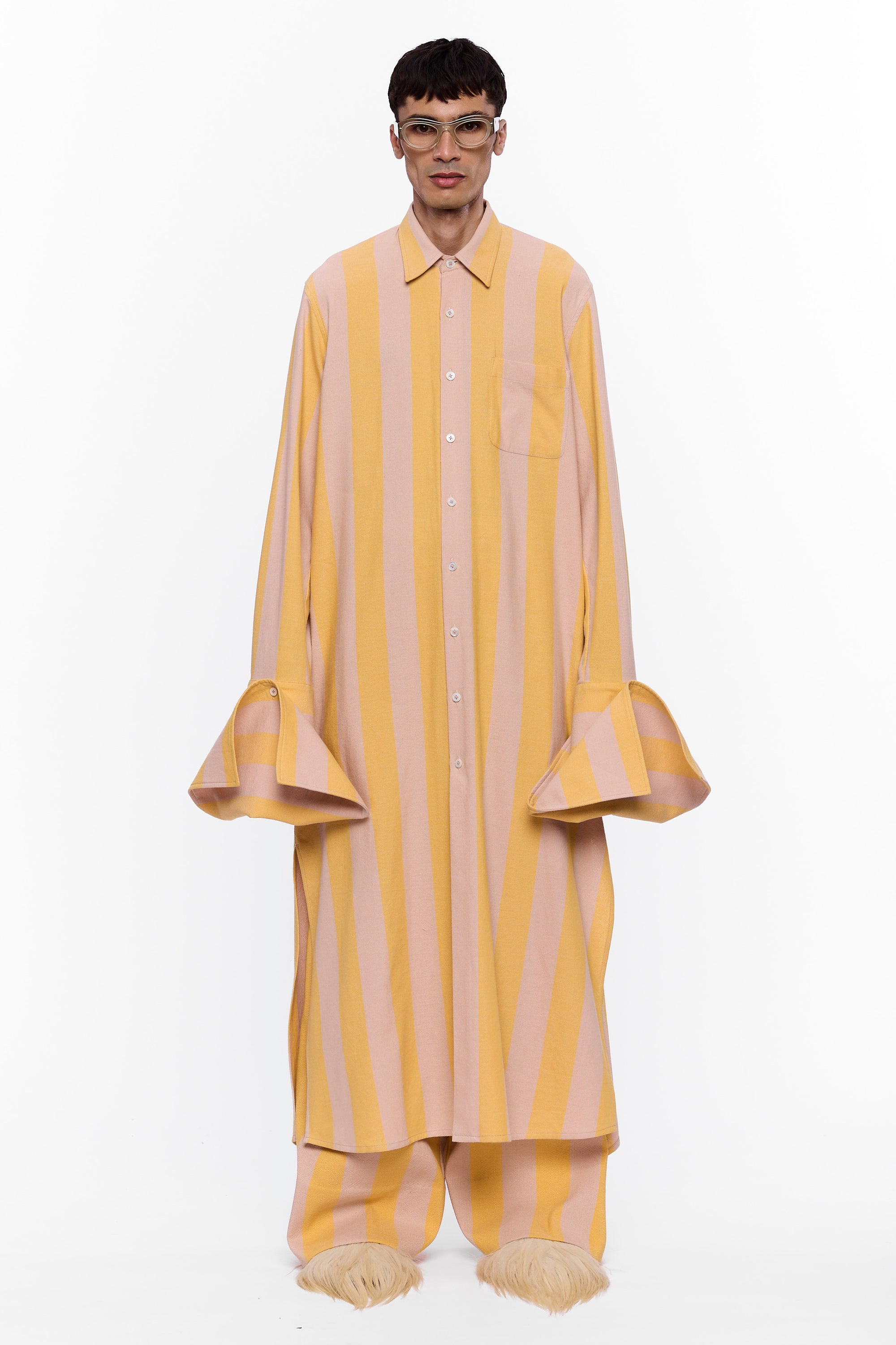 The XL French Cuff Shirt : Stripe 12