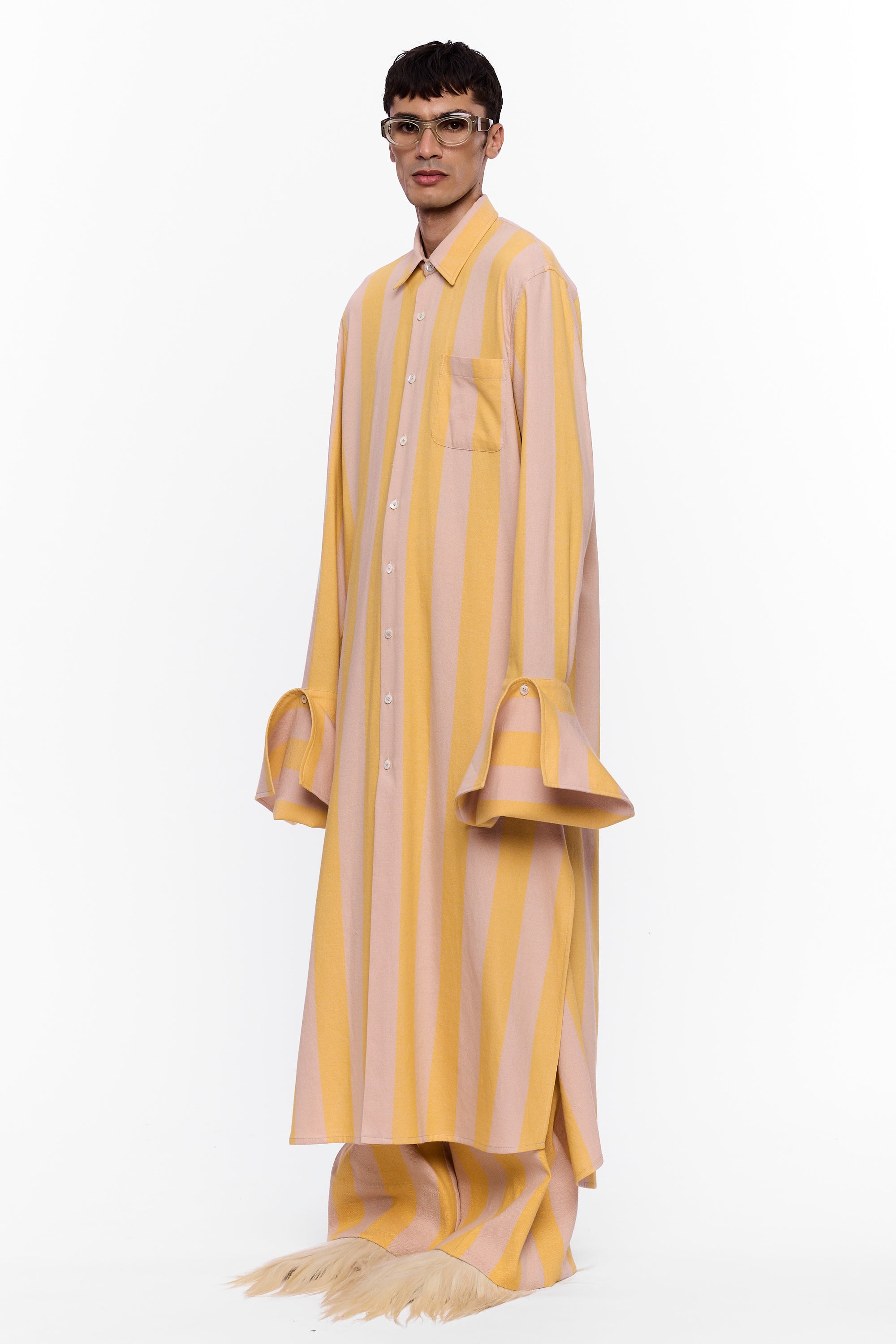 The XL French Cuff Shirt : Stripe 12