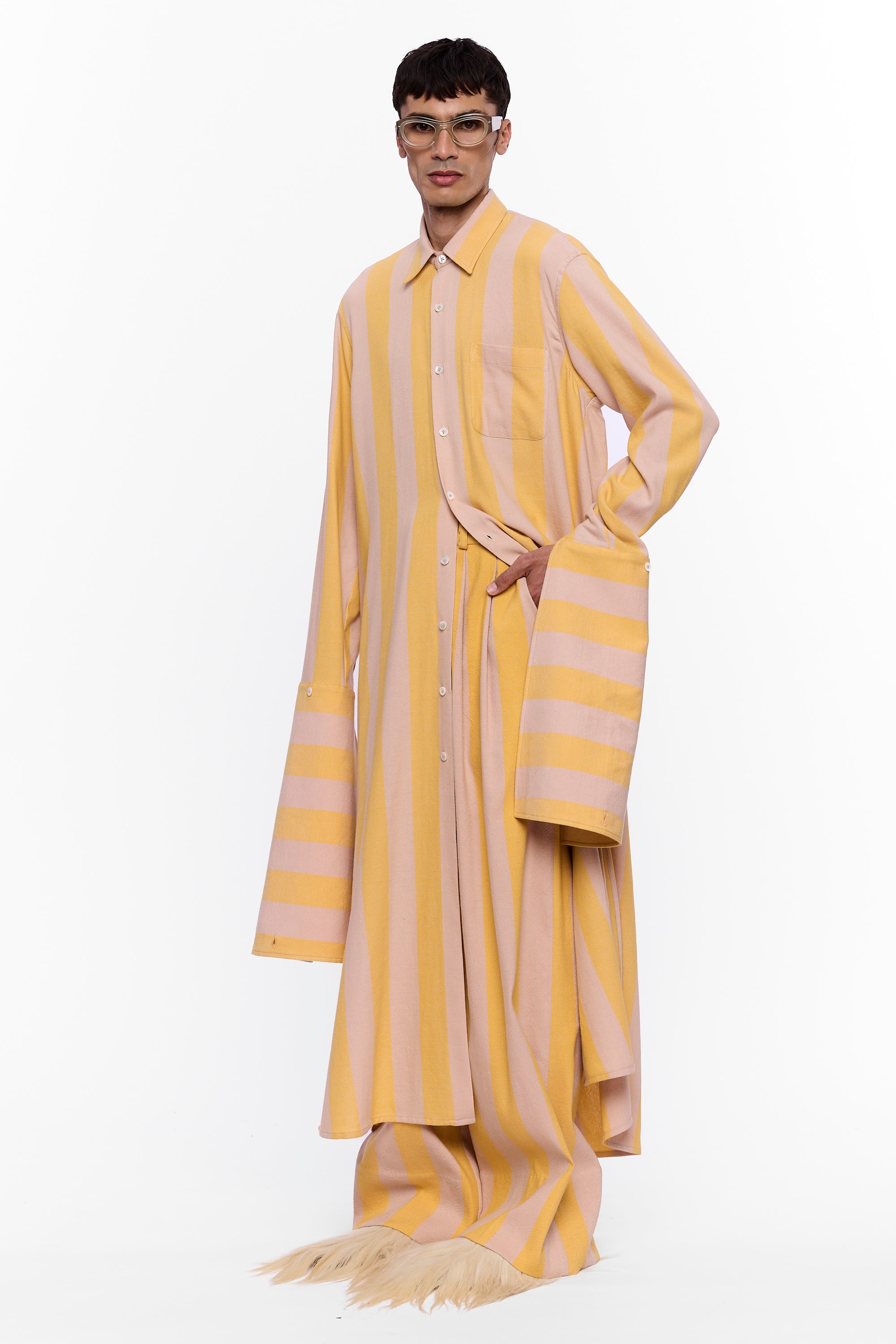 The XL French Cuff Shirt : Stripe 12