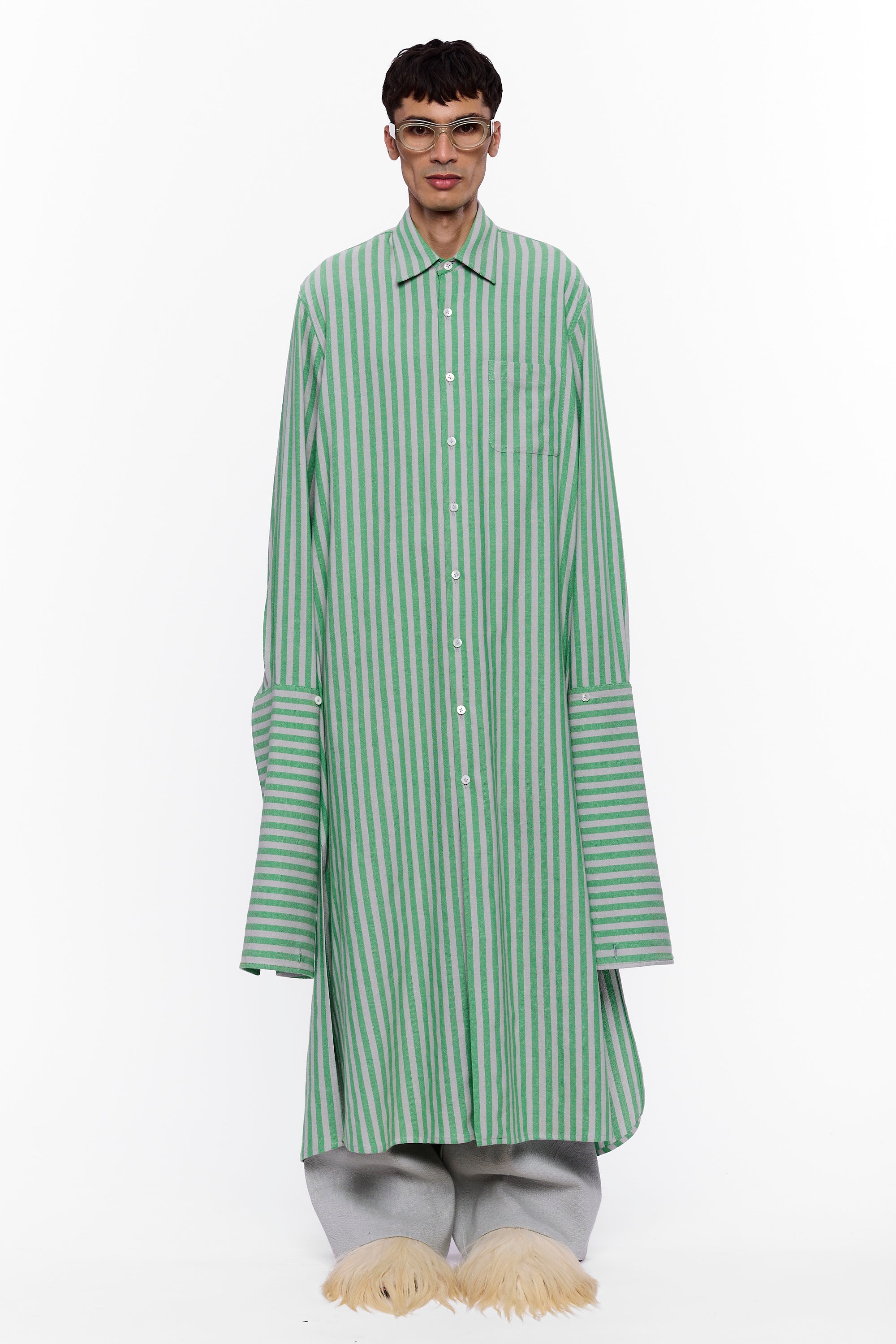 The XL French Cuff Shirt : Stripe 11