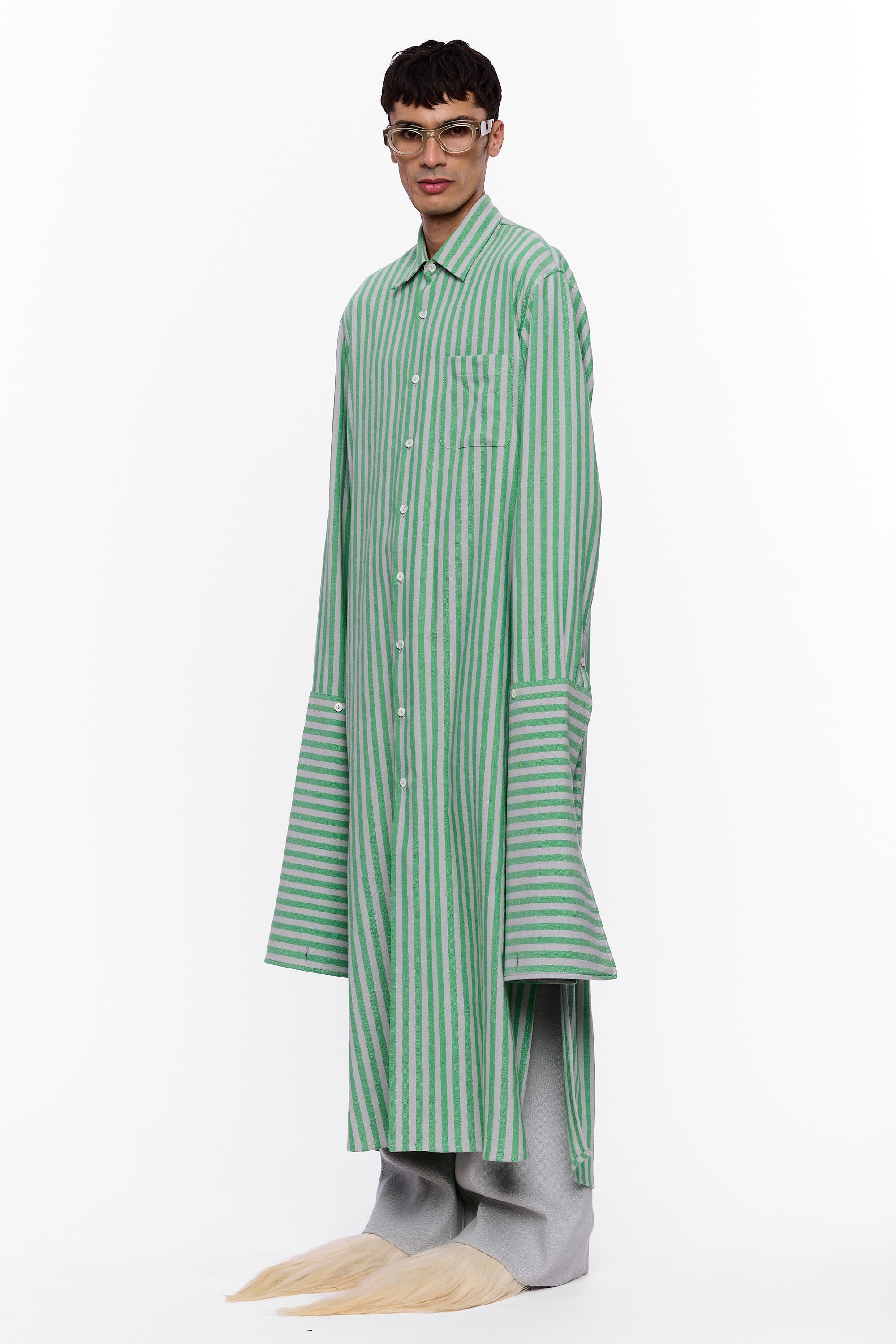 The XL French Cuff Shirt : Stripe 11