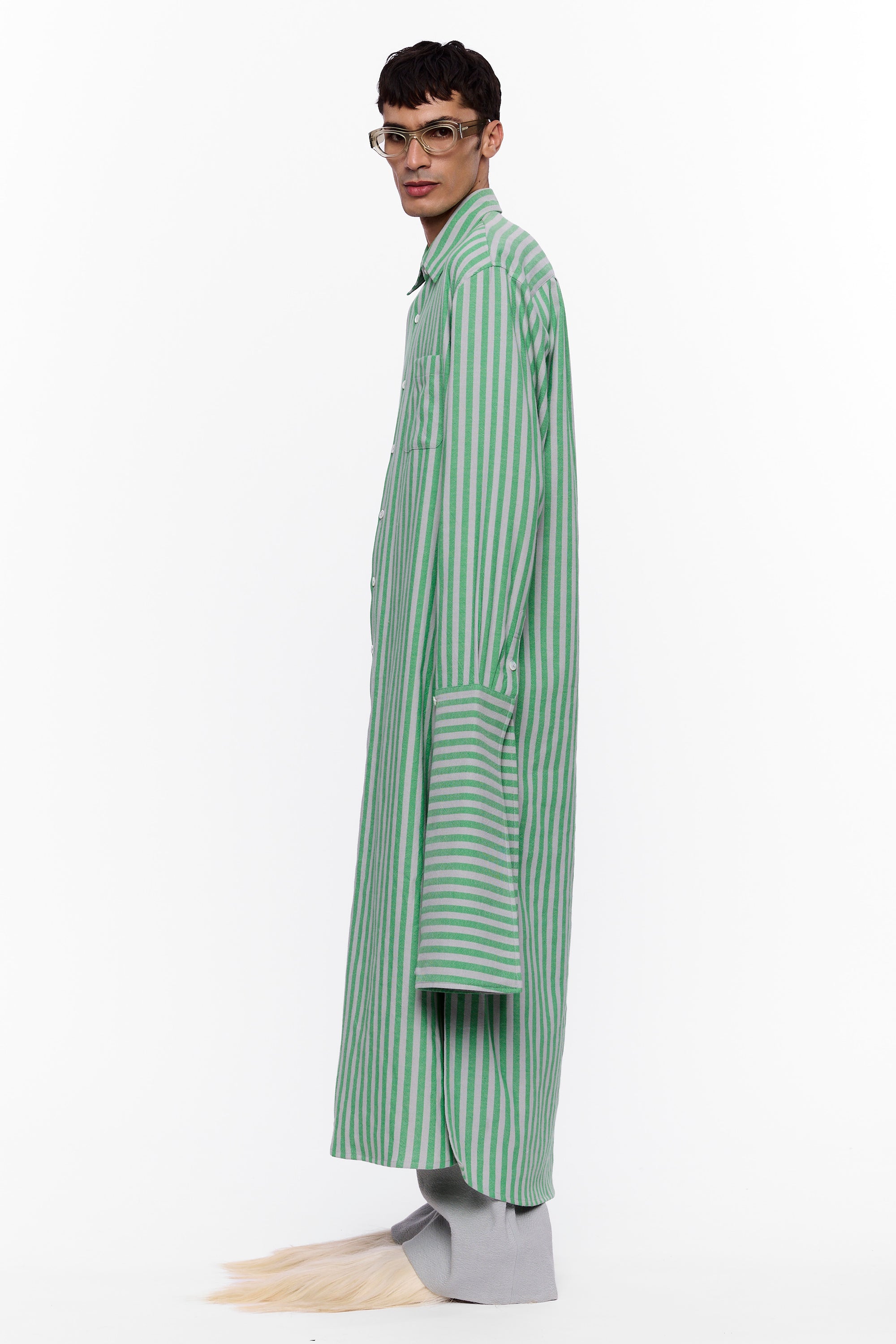 The XL French Cuff Shirt : Stripe 11