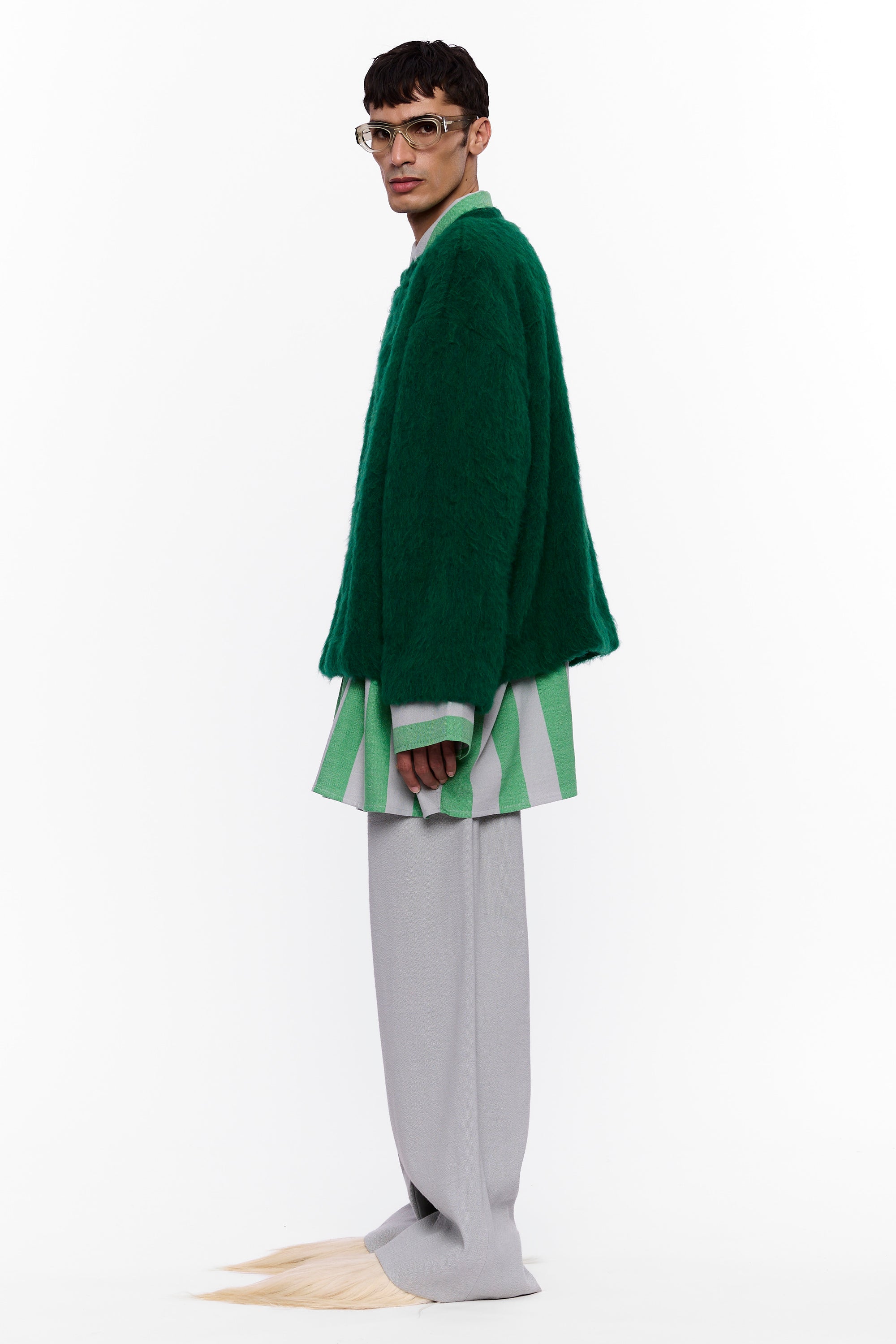 The Sweater : Eden Green Wool