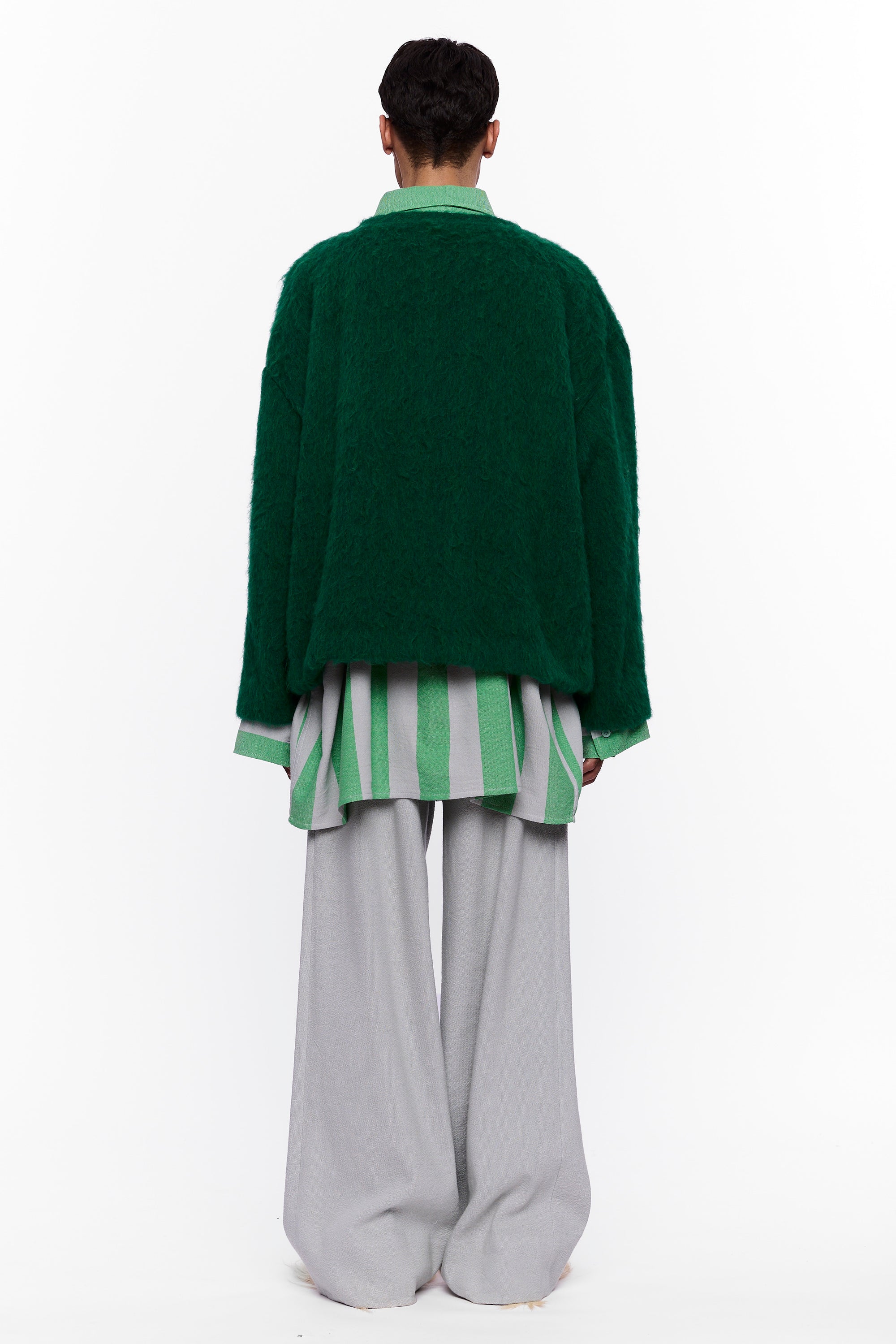 The Sweater : Eden Green Wool