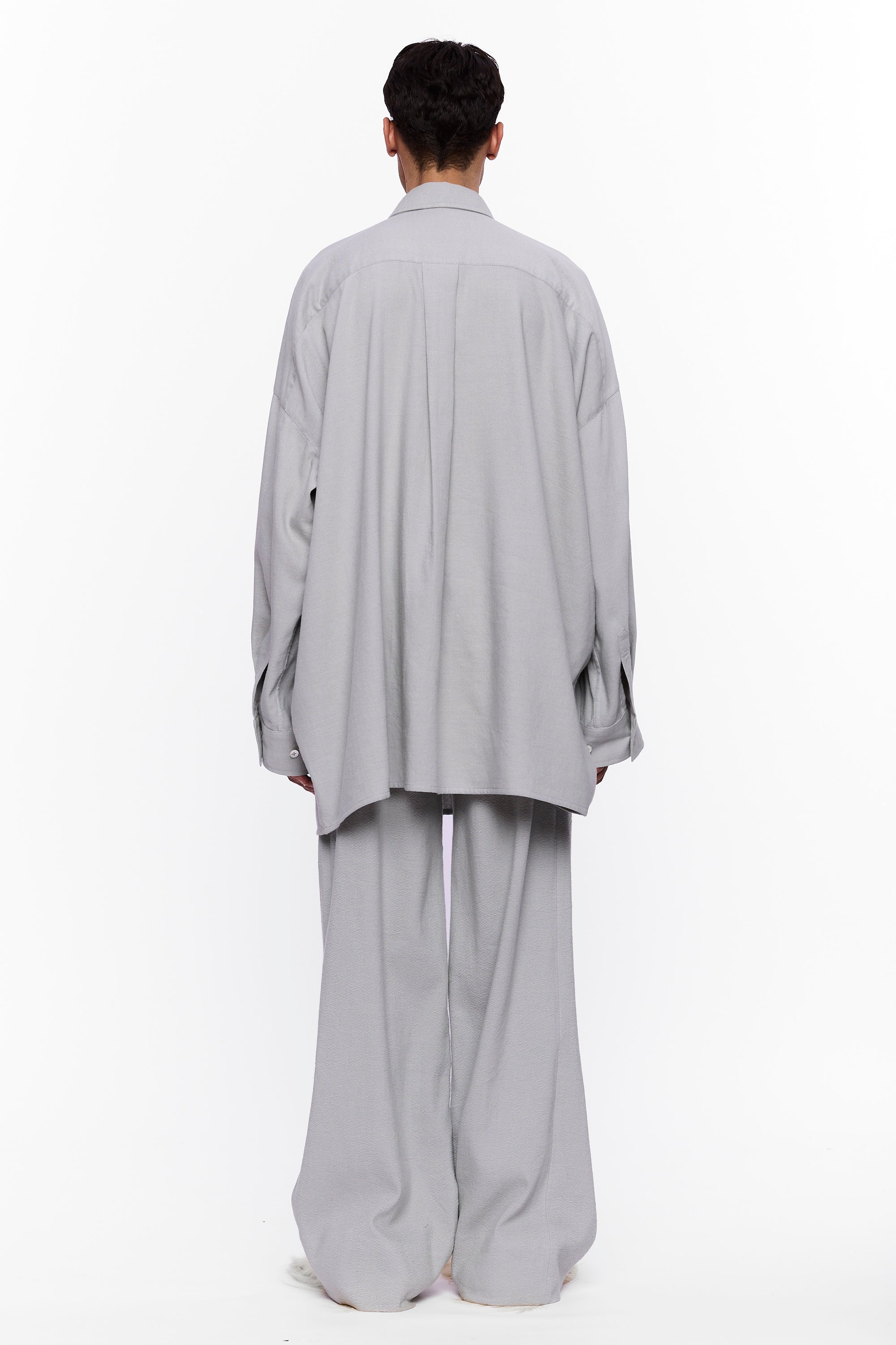The Oversized Shirt : Grey