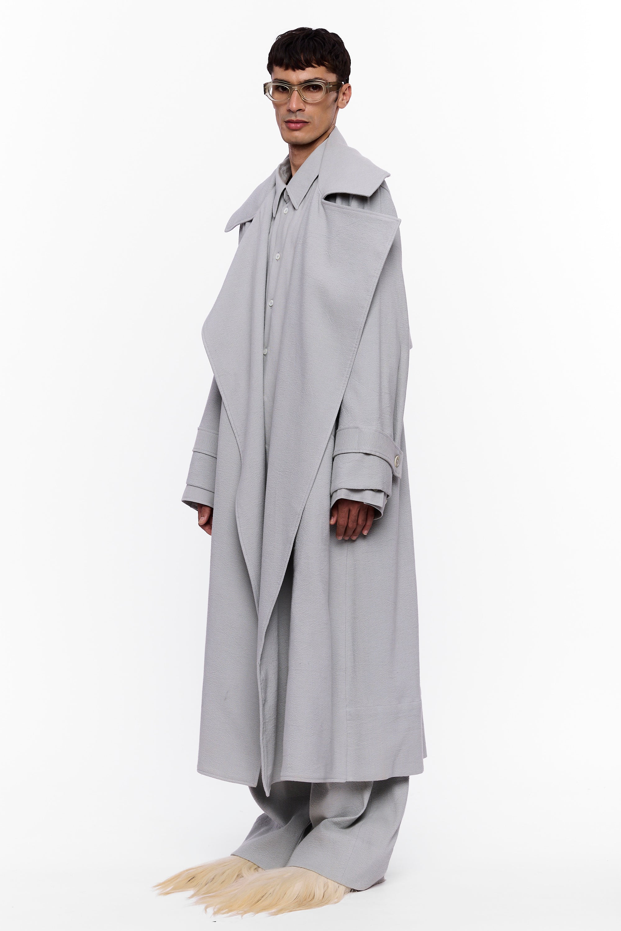 The Trench Coat : Grey