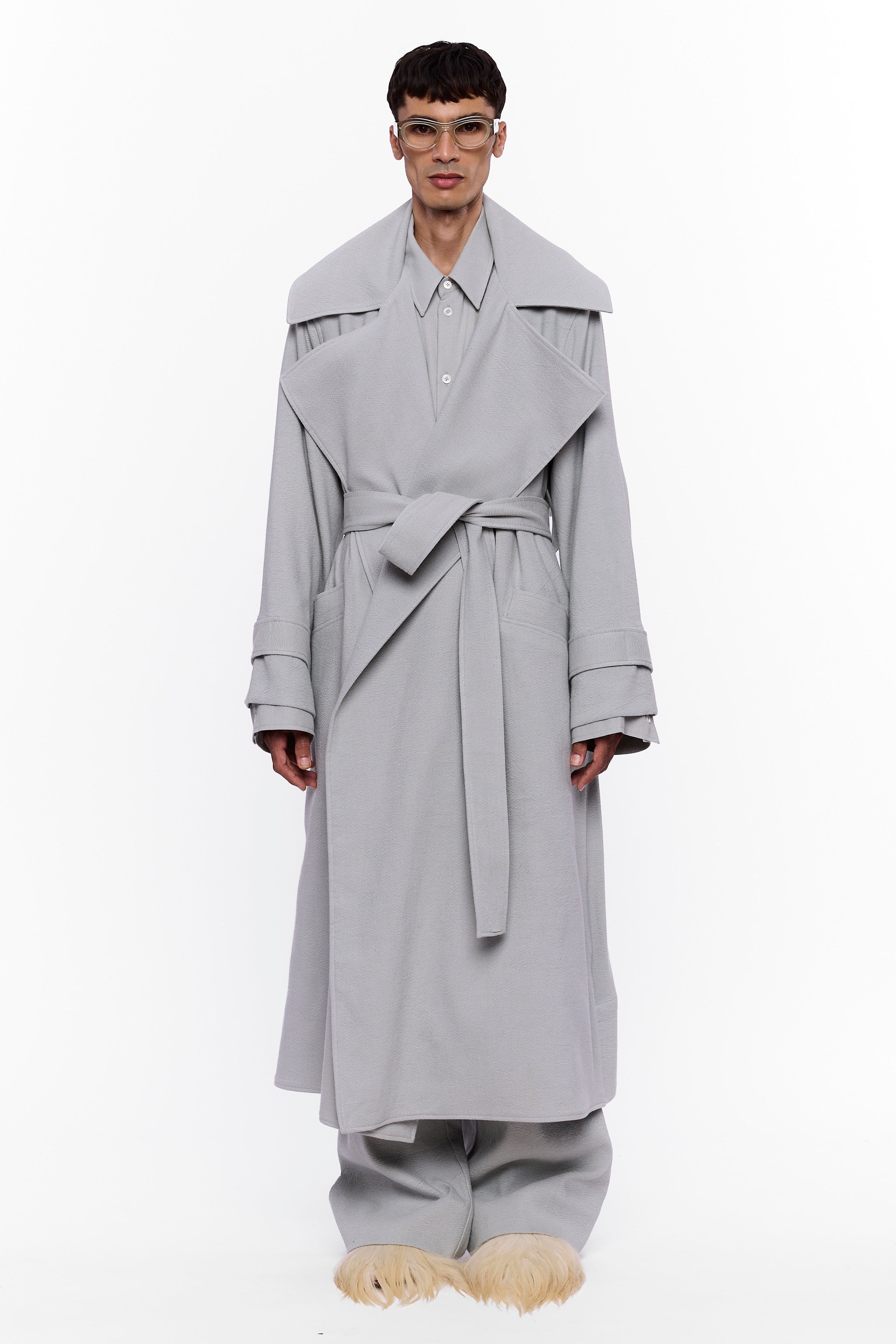 The Trench Coat : Grey