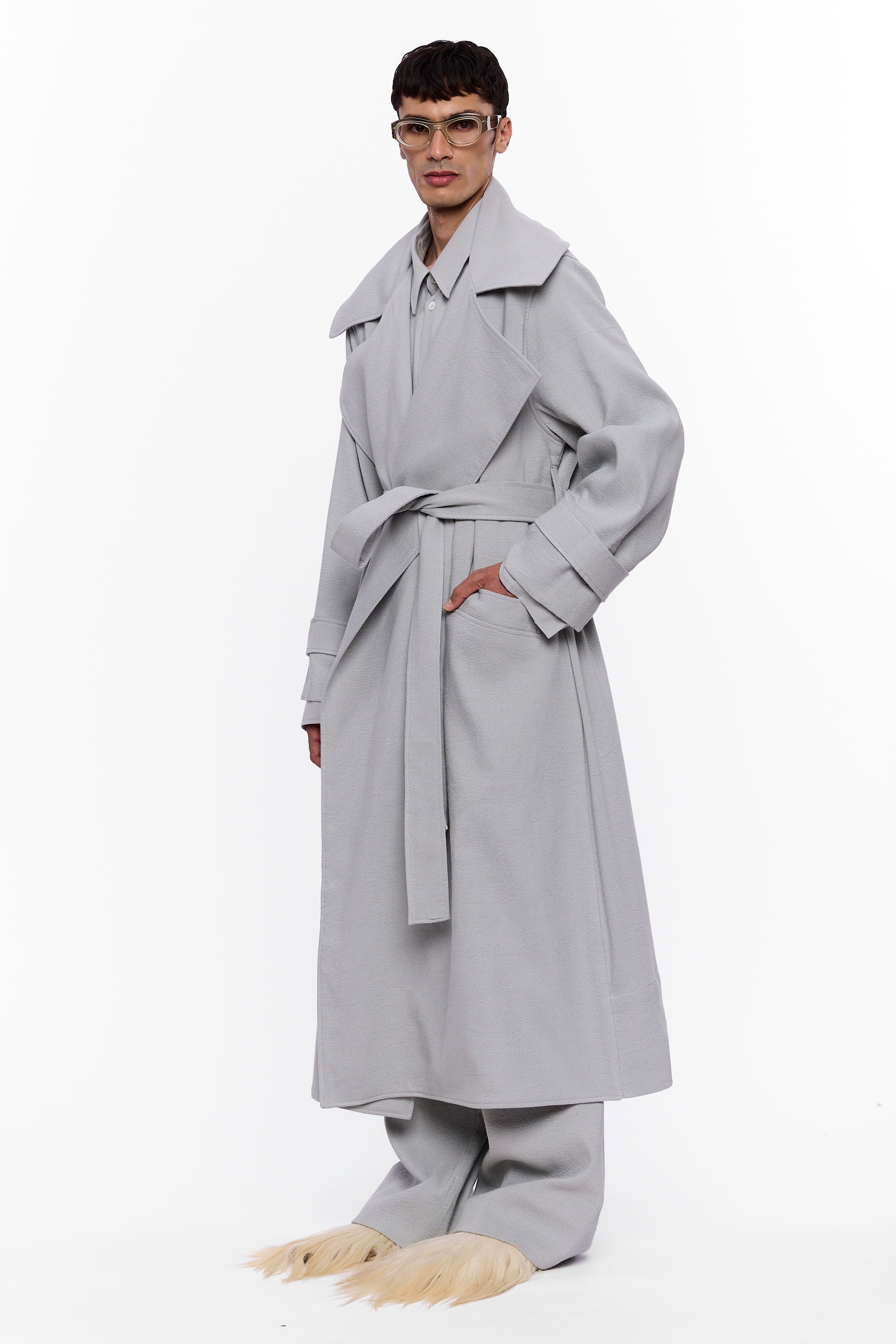 The Trench Coat : Grey