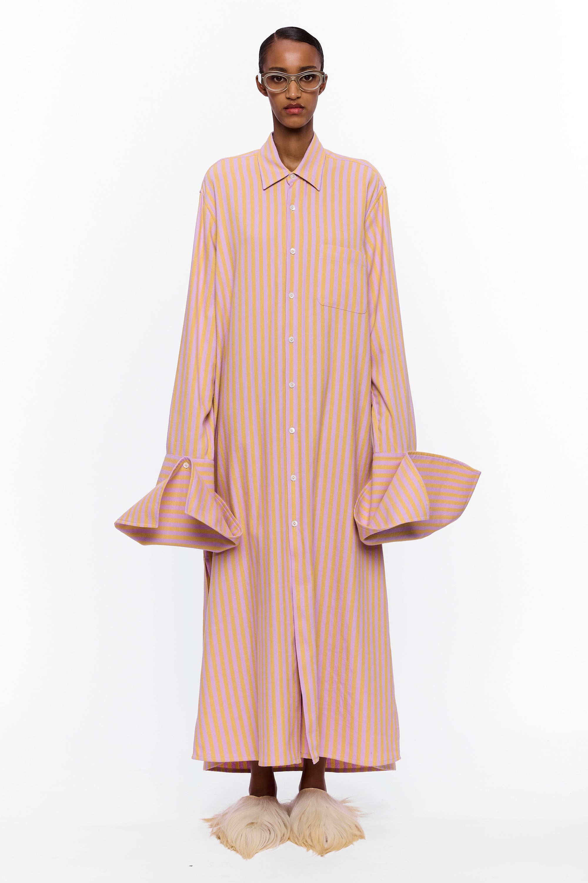 The XL French Cuff Shirt : Stripe 17