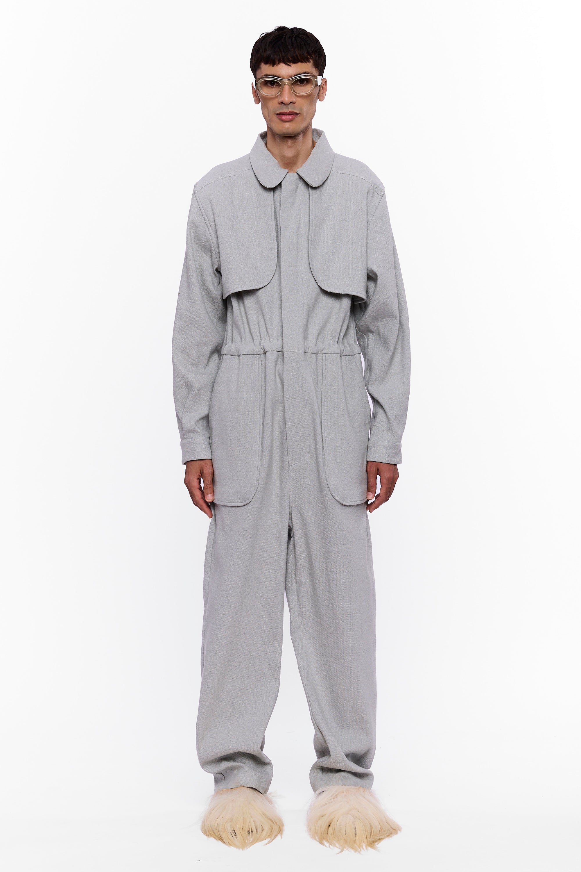 The Jumpsuit : Grey