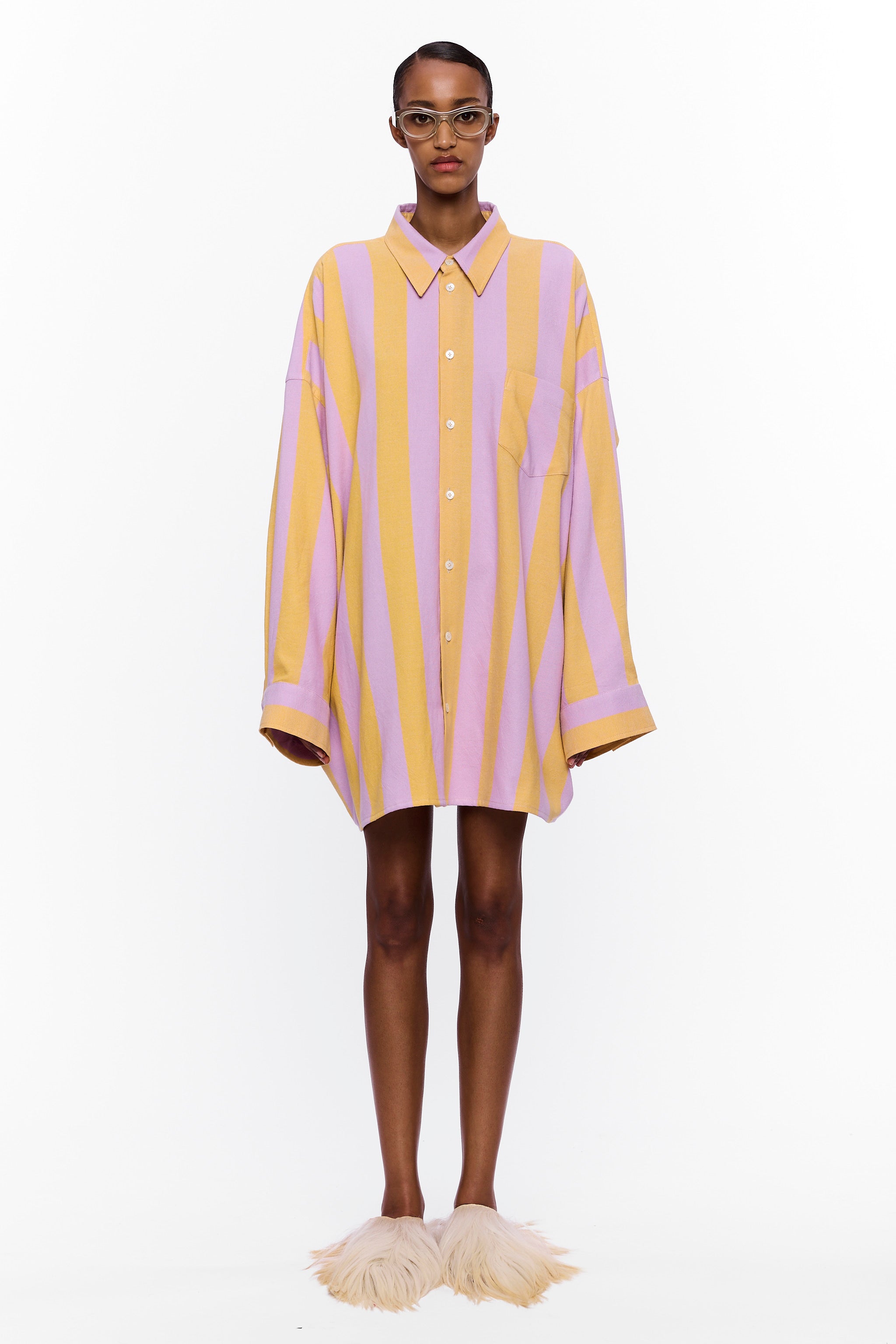 The Oversized Shirt : Stripe 16