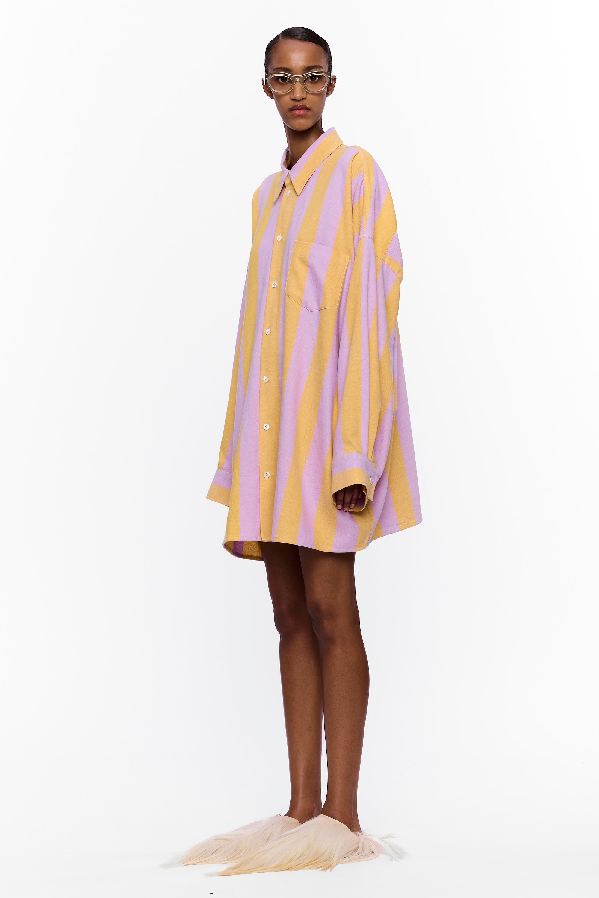 The Oversized Shirt : Stripe 16