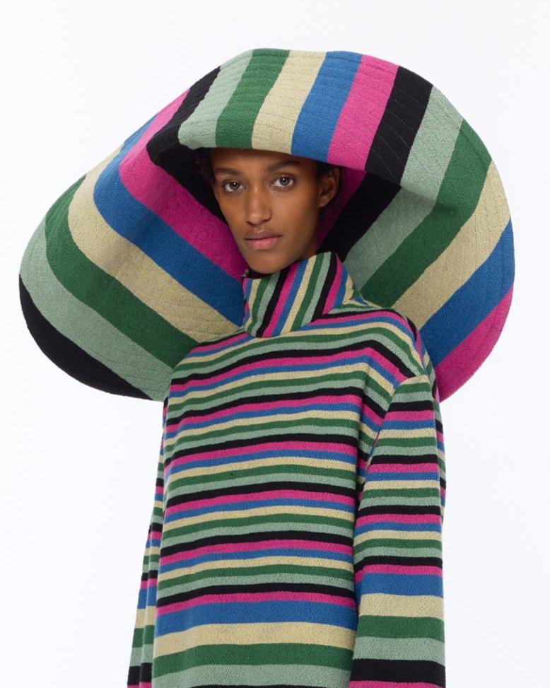 The Pamela Hat : Multicolor Boucle