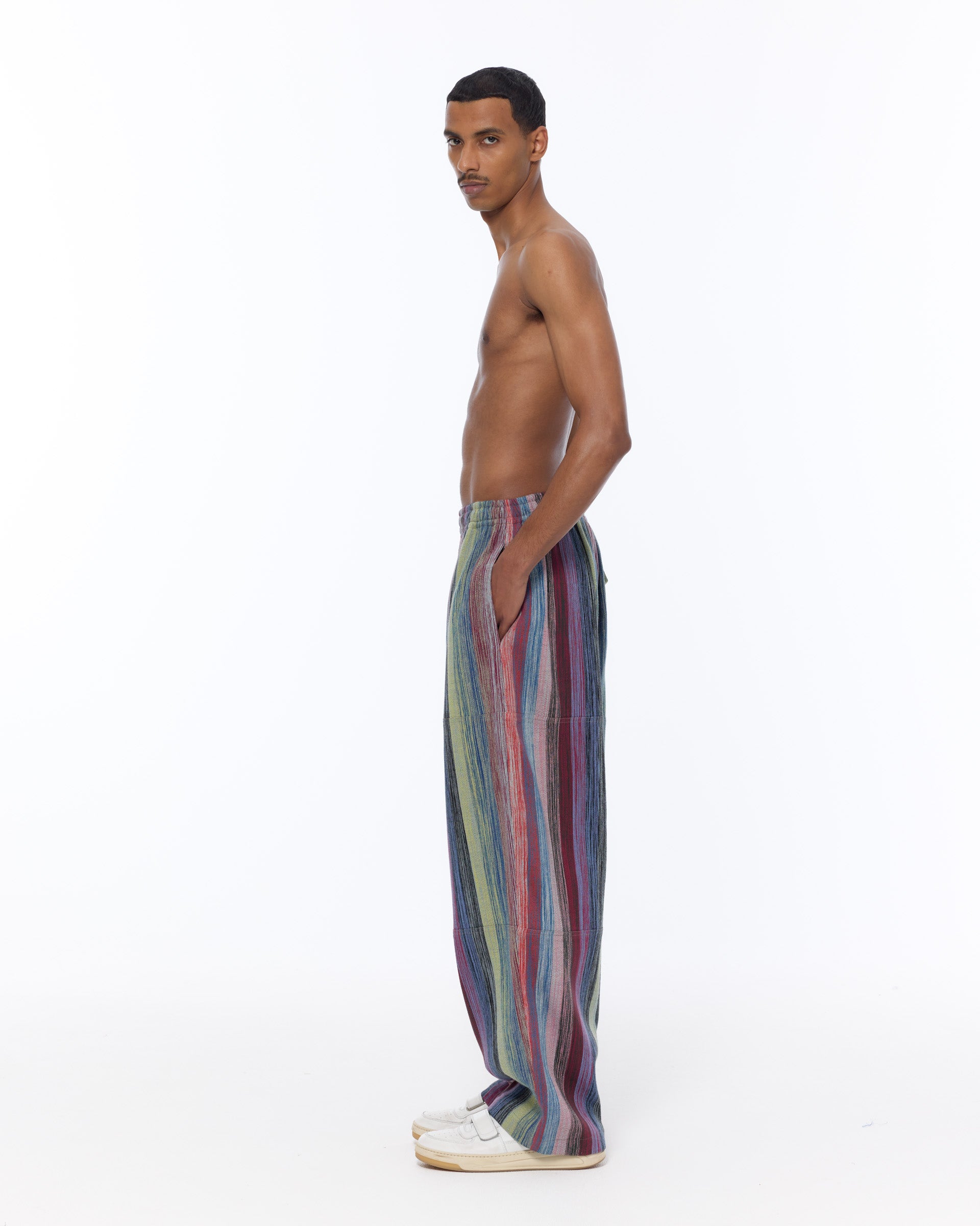 The Parachute Pant : Stripe 198