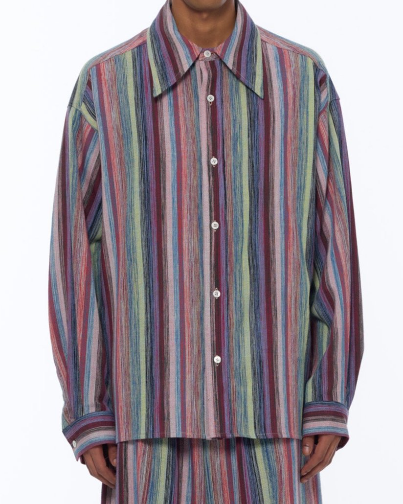 The Large Collar Shirt : Stripe 197