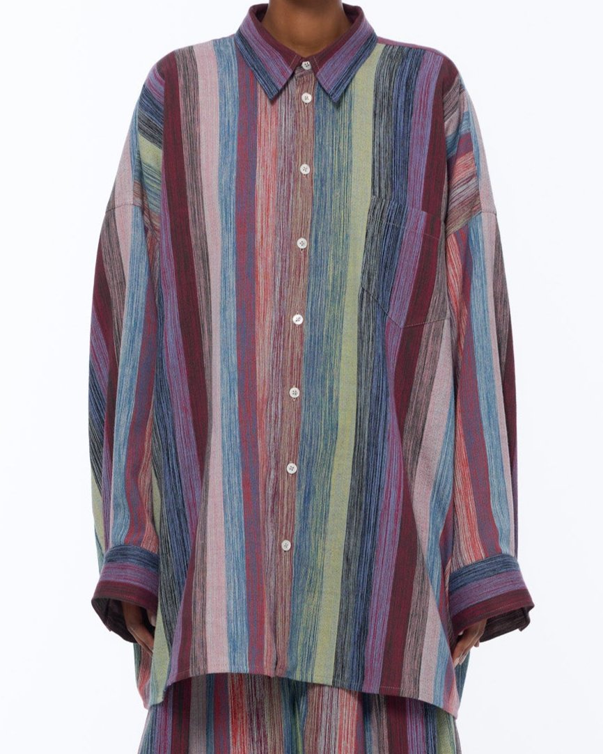 The Oversized Shirt : Stripe 198