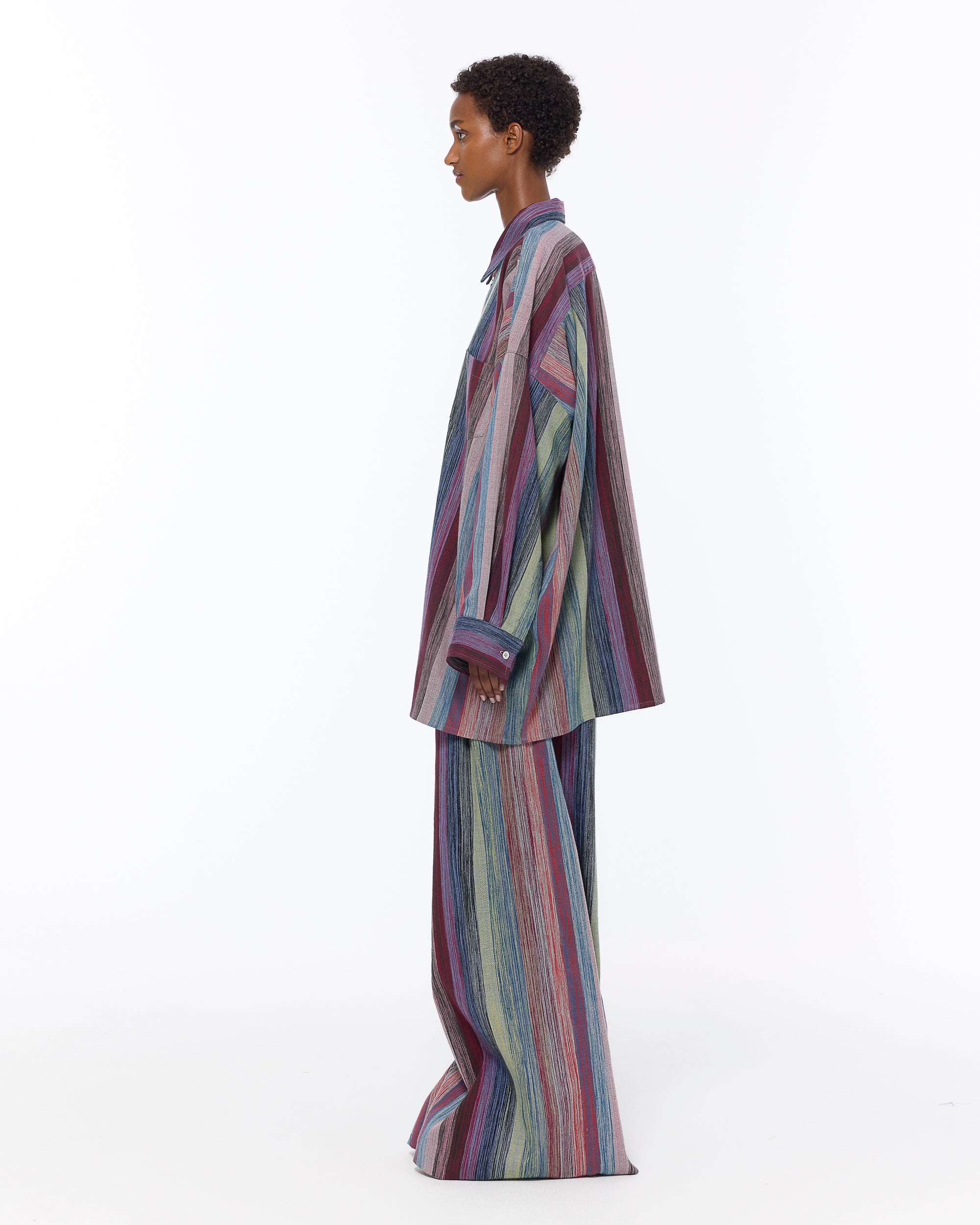 The Oversized Shirt : Stripe 198