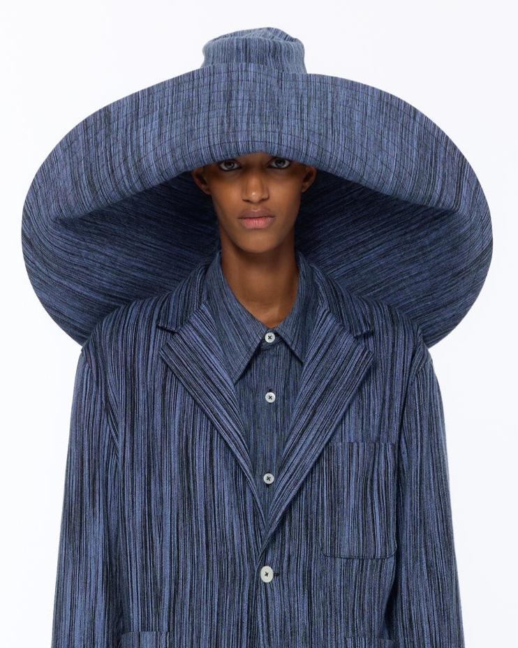 The Pamela Hat : Parisian Blue Chambray