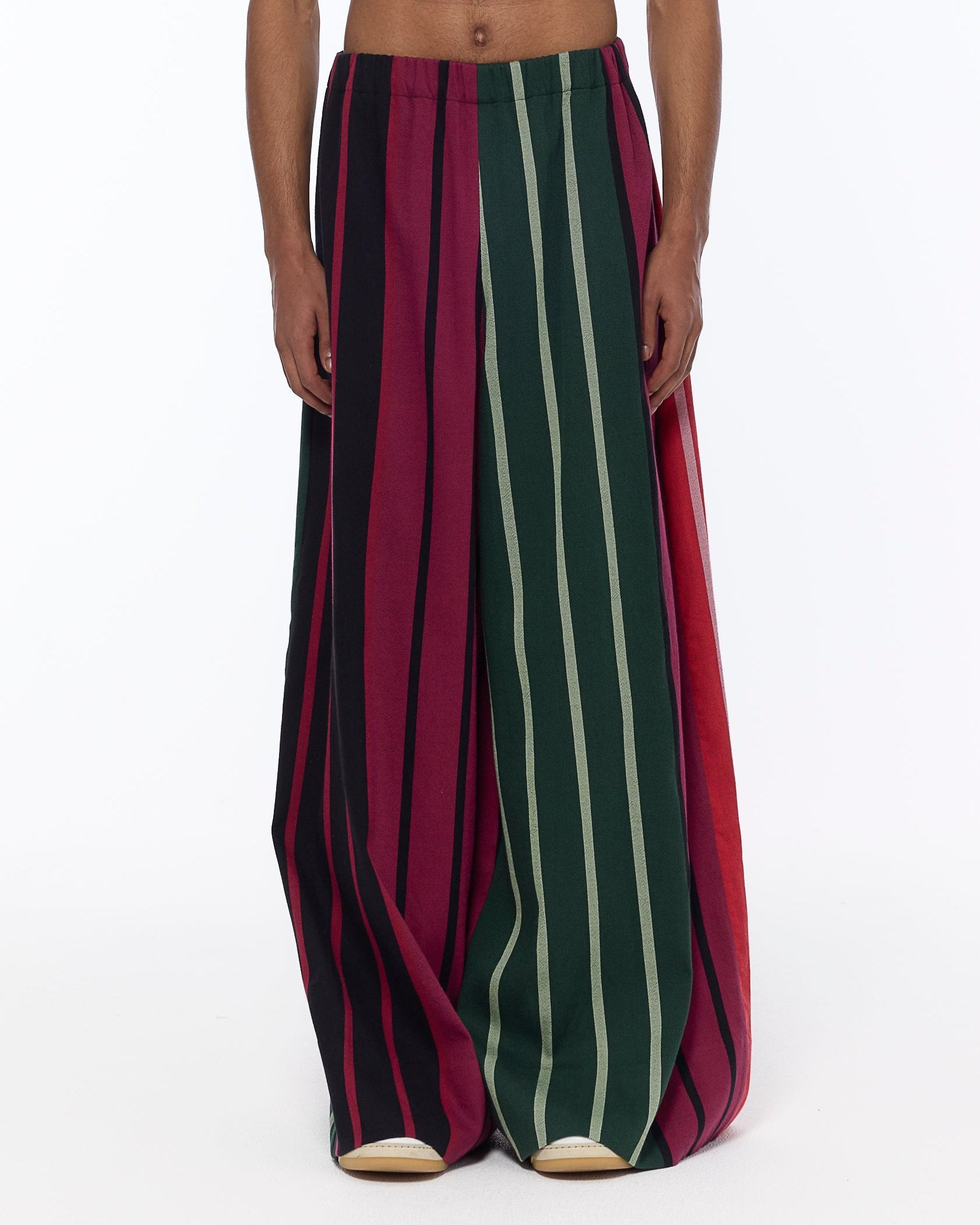 The Wide Leg Pant : Stripe 227