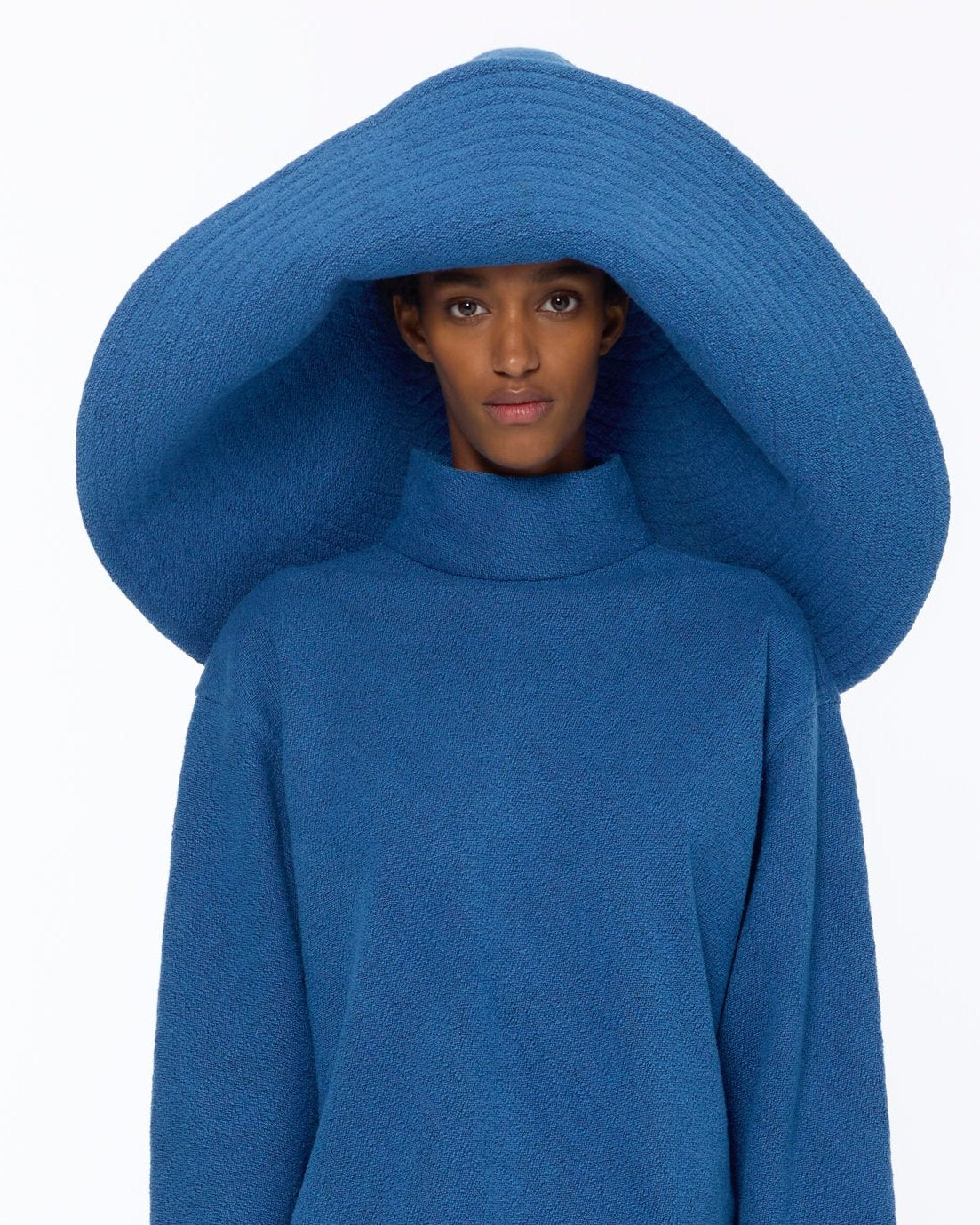 The Pamela Hat : French Blue Boucle