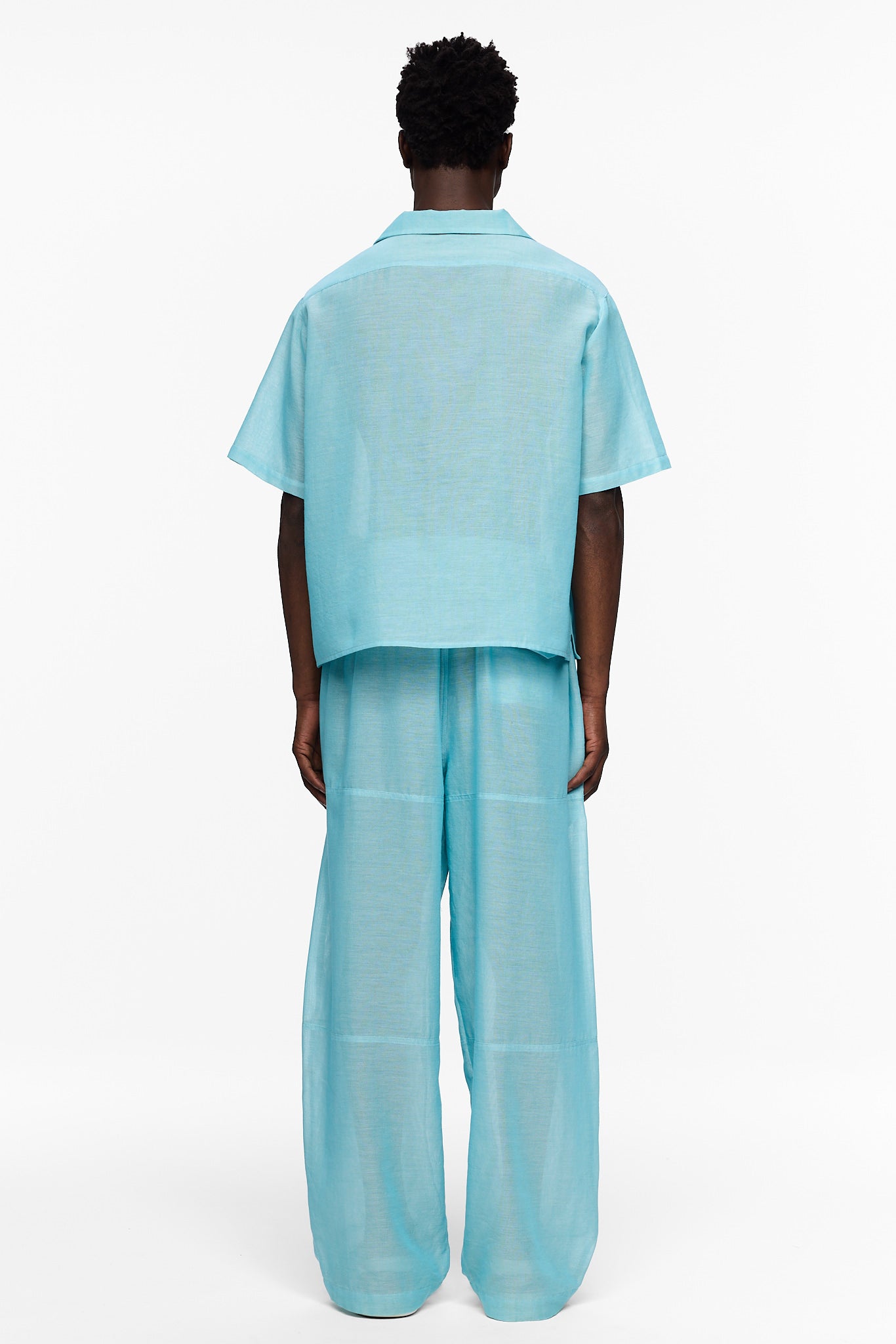 The Petite Camp Shirt : Blue Ciel