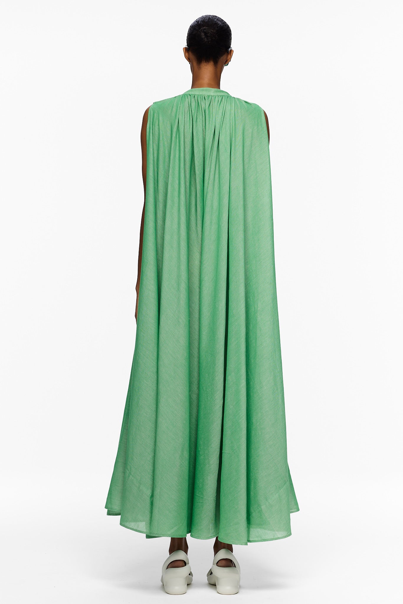 The Cape Dress - Kelly Green