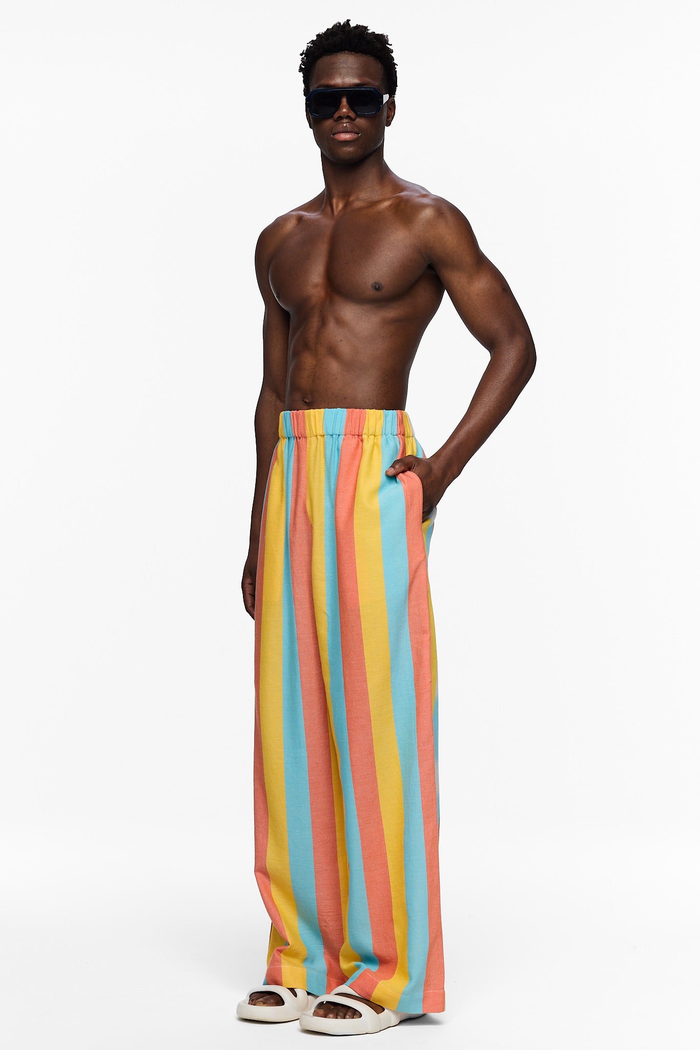 The Palazzo Pant - Stripe 10