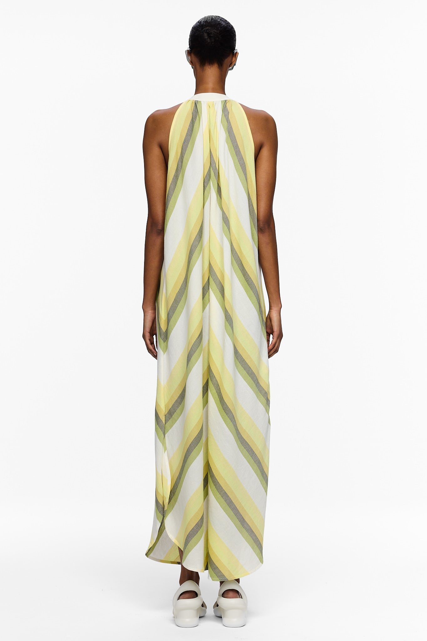 The Halter Dress - Stripe 84