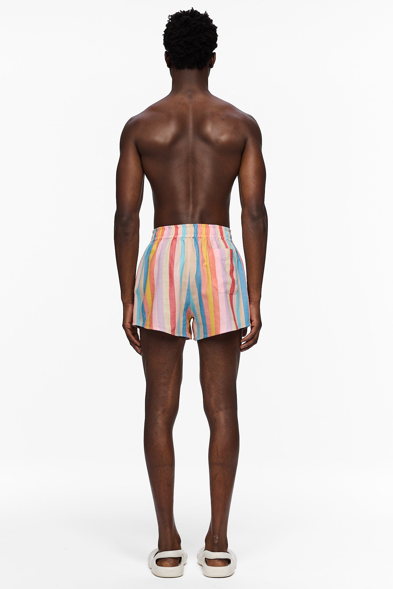 The High Waisted Short - Stripe 92