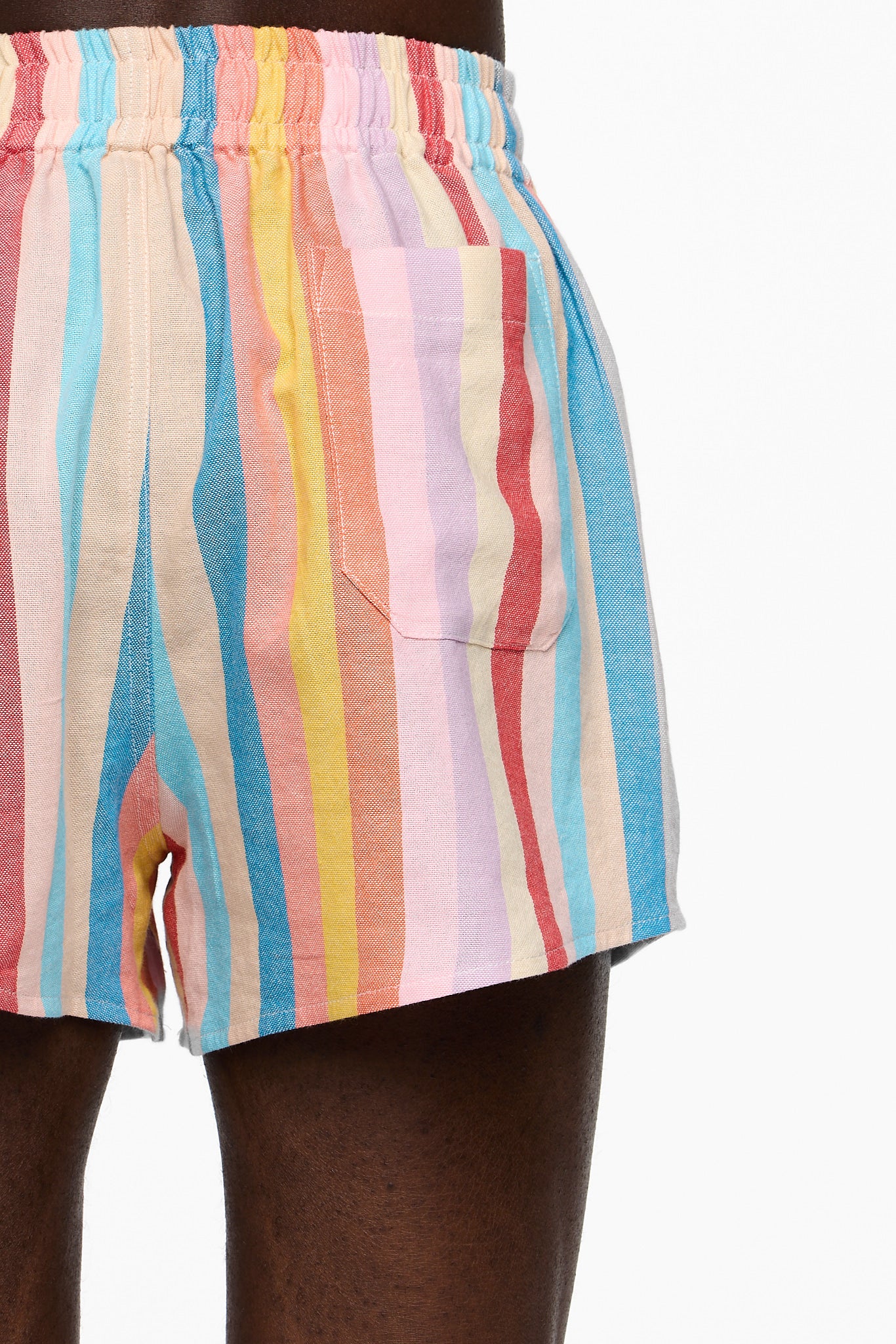 The High Waisted Short - Stripe 92