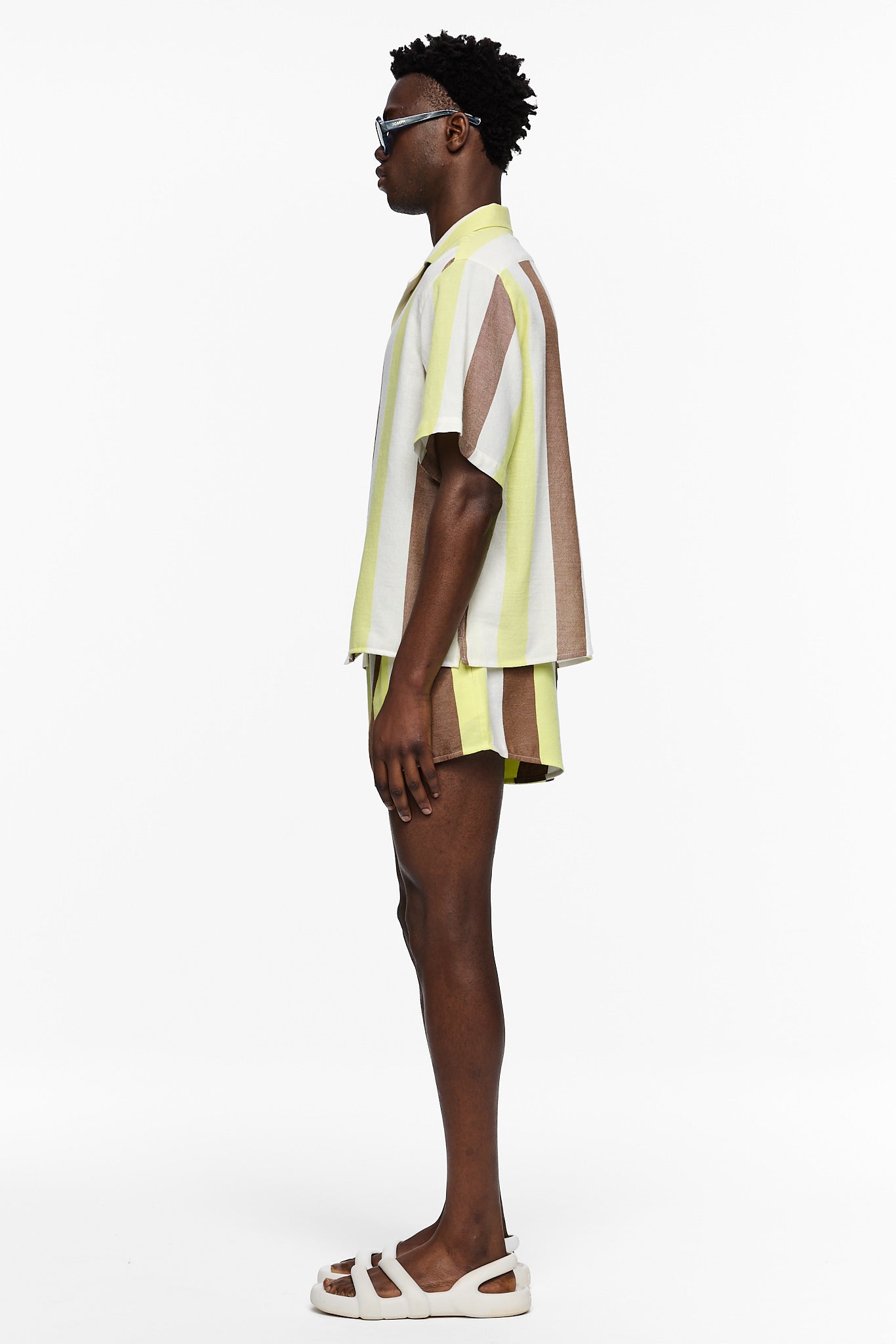 The Petite Camp Shirt : Stripe 19