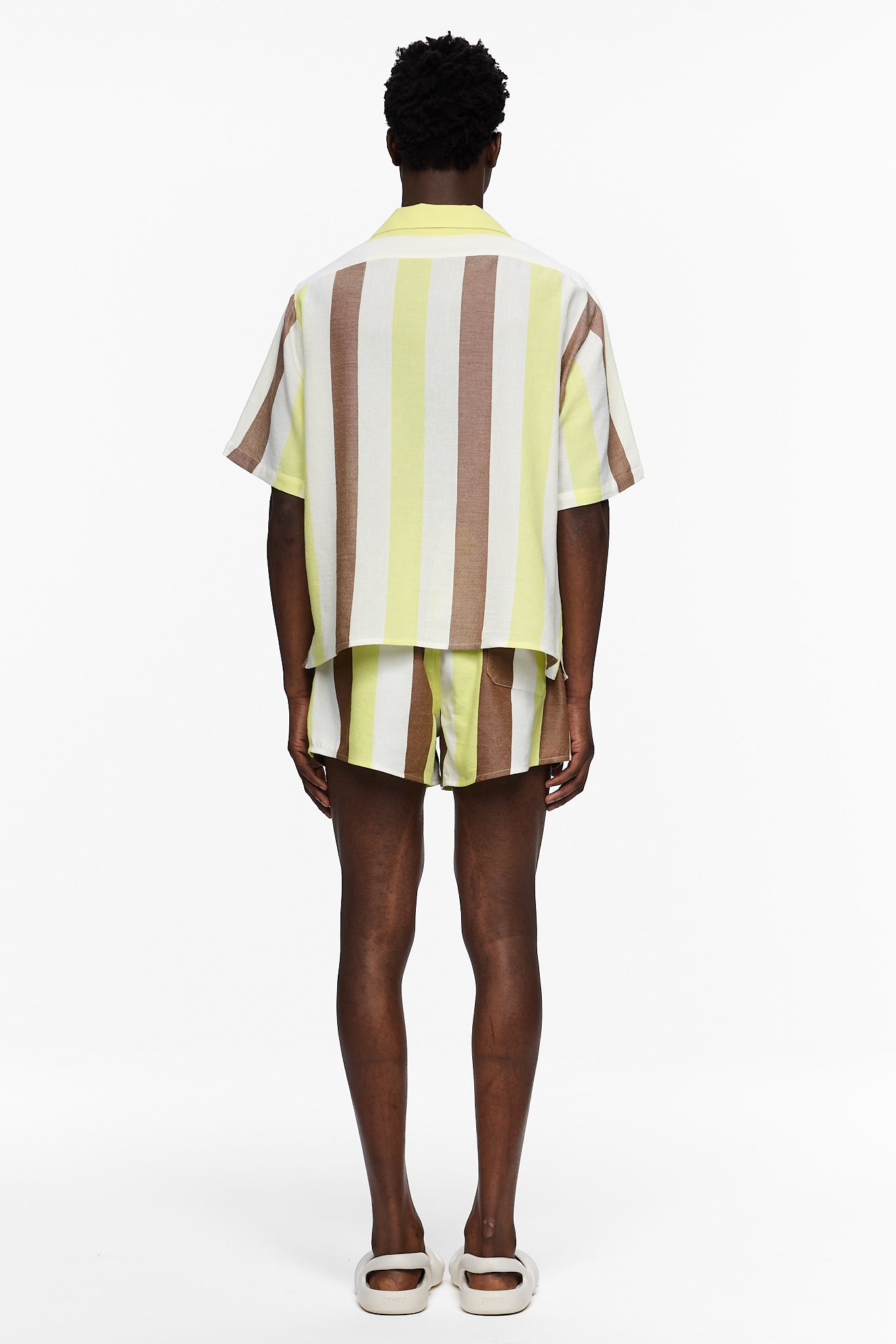 The Petite Camp Shirt : Stripe 19