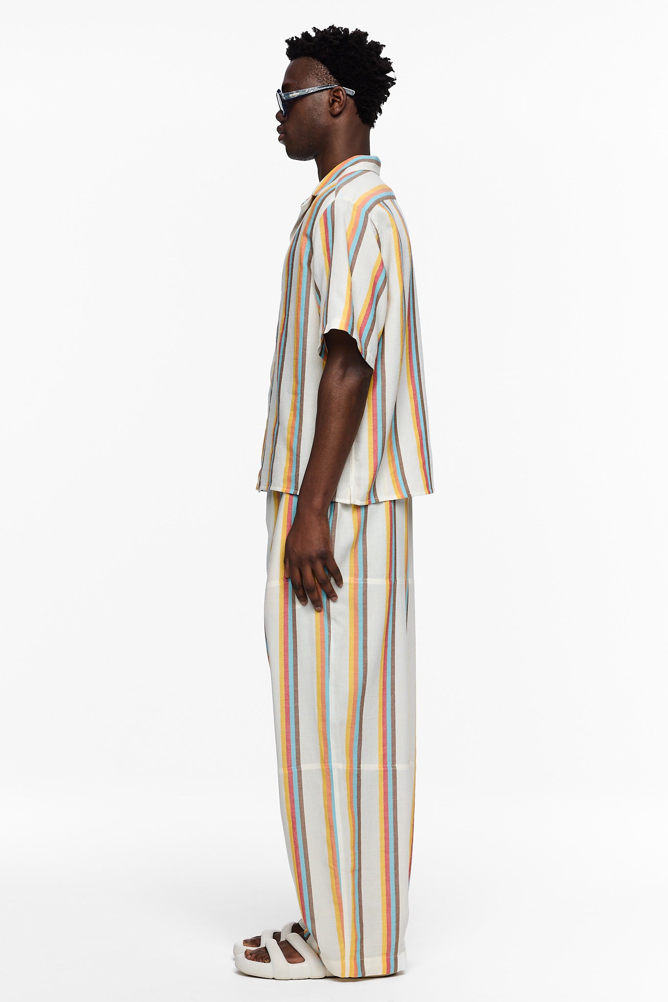 The Petite Camp Shirt : Stripe 18