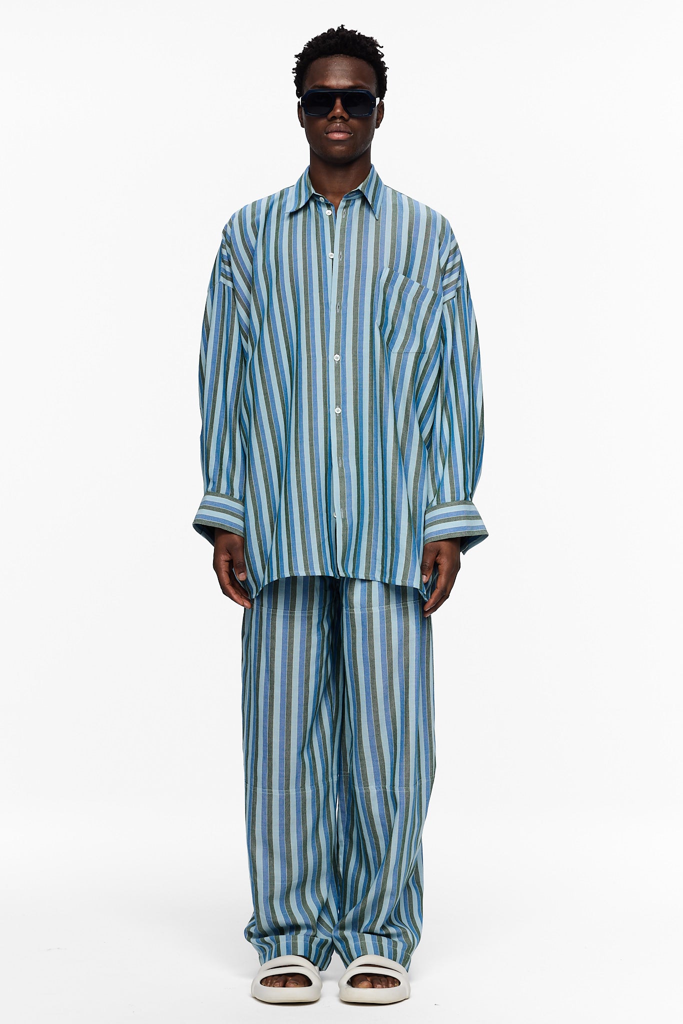 The Oversized Shirt - Stripe 68