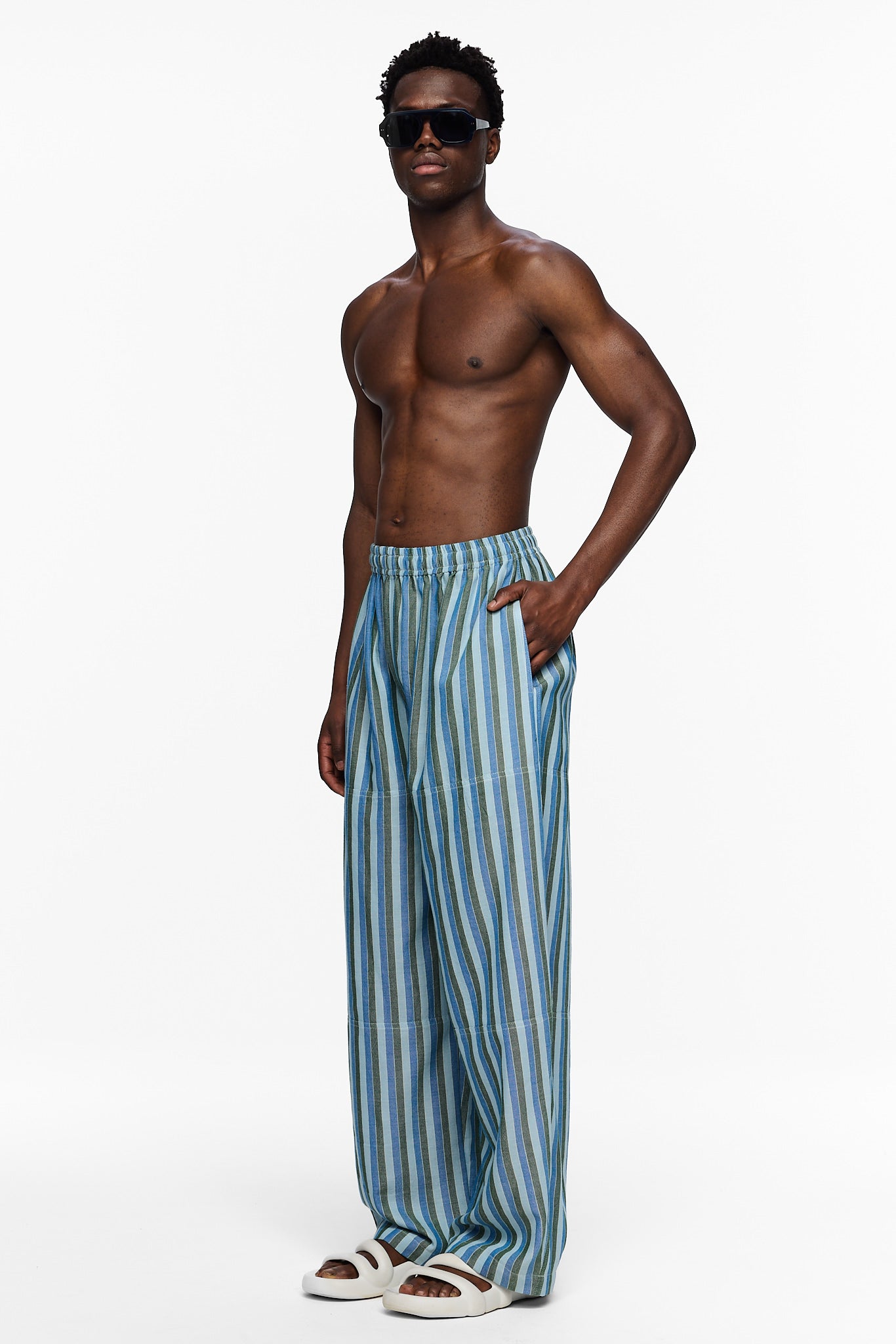 The Parachute Pant : Stripe 68