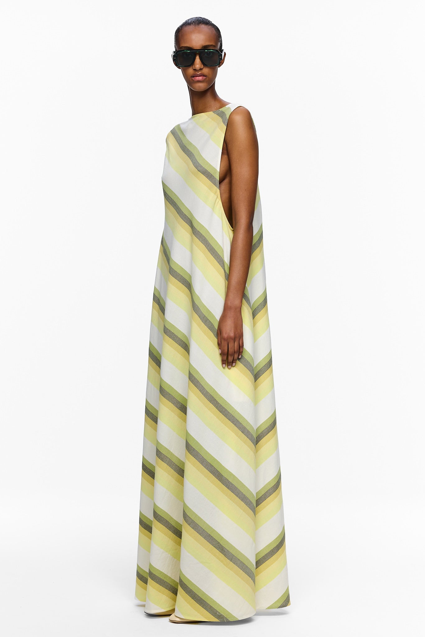 The Column Dress - Stripe 84