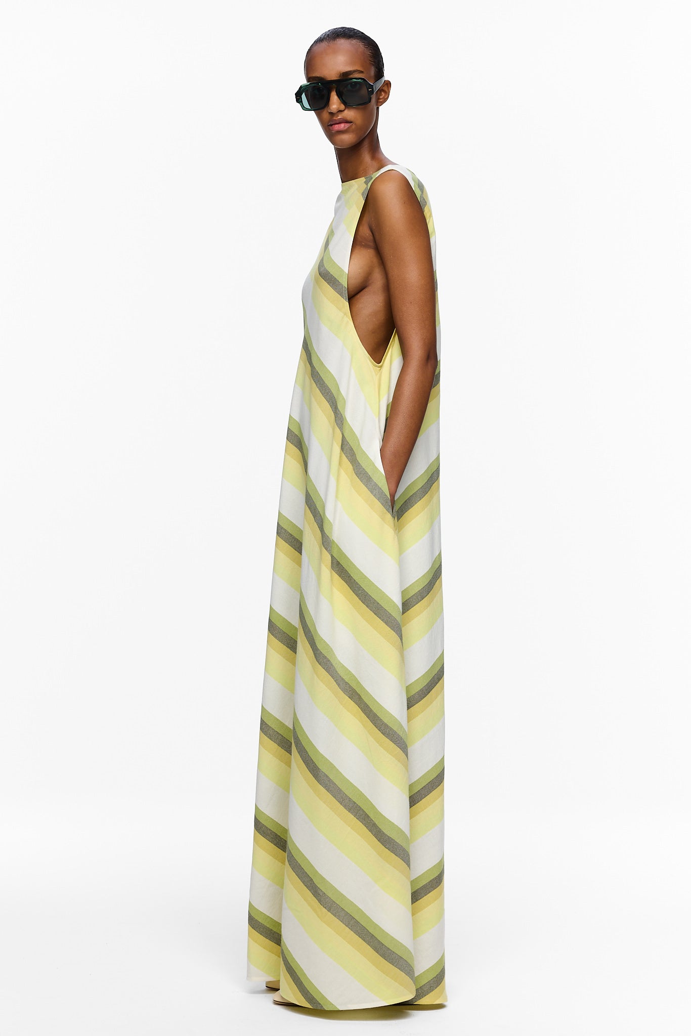 The Column Dress - Stripe 84