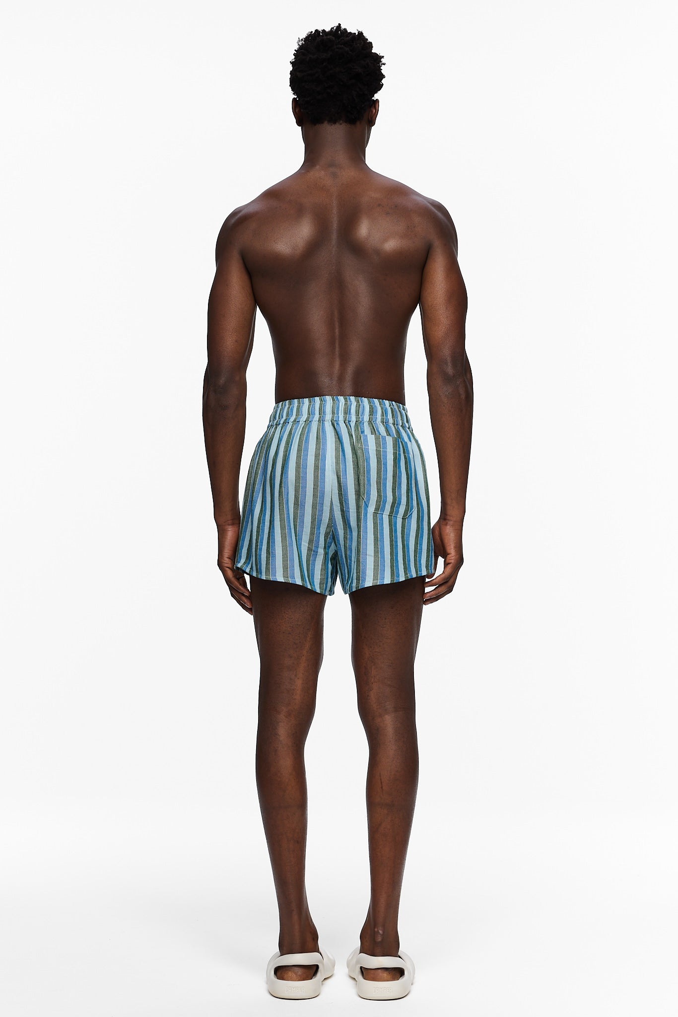 The High Waisted Short - Stripe 68