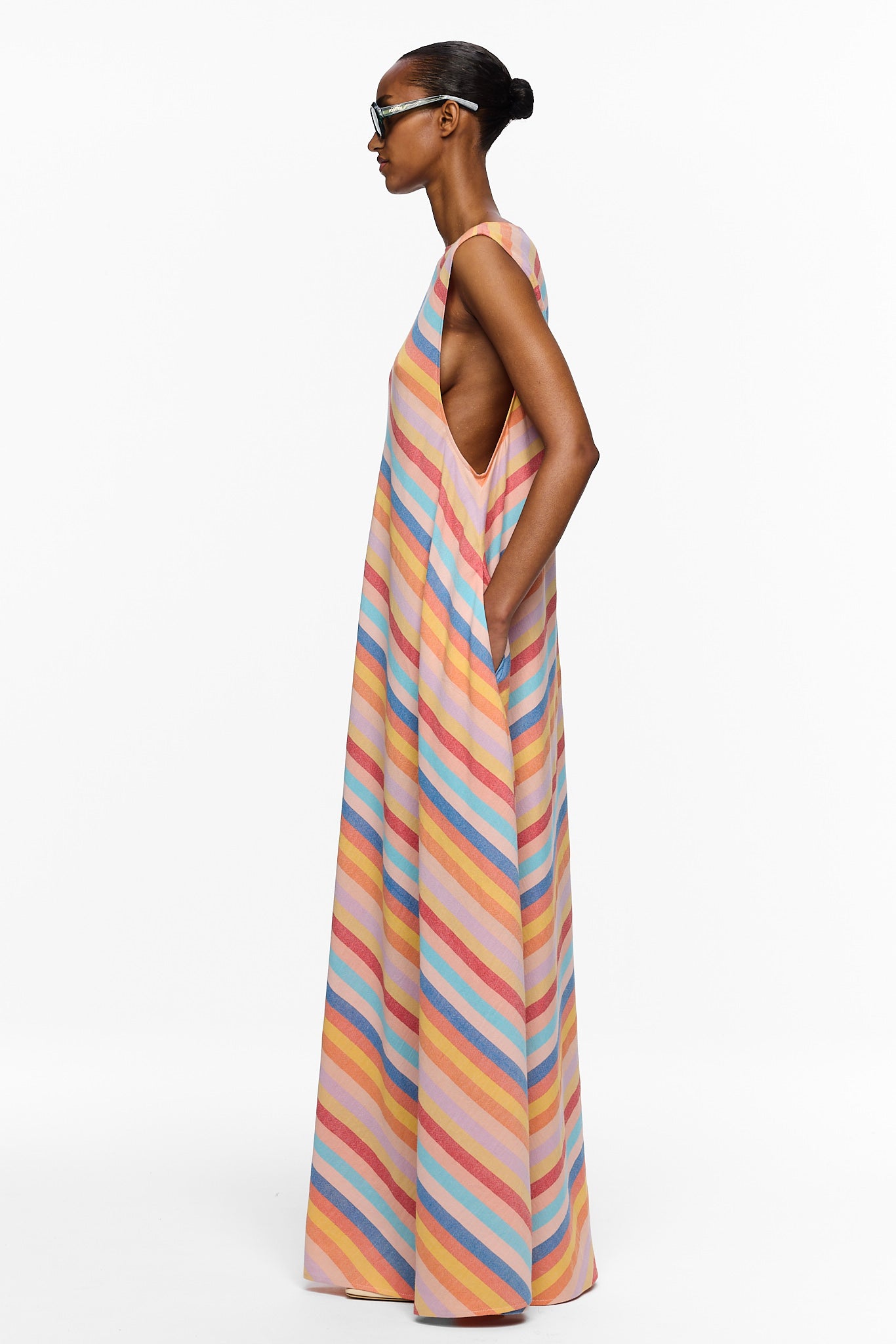 The Column Dress - Stripe 92