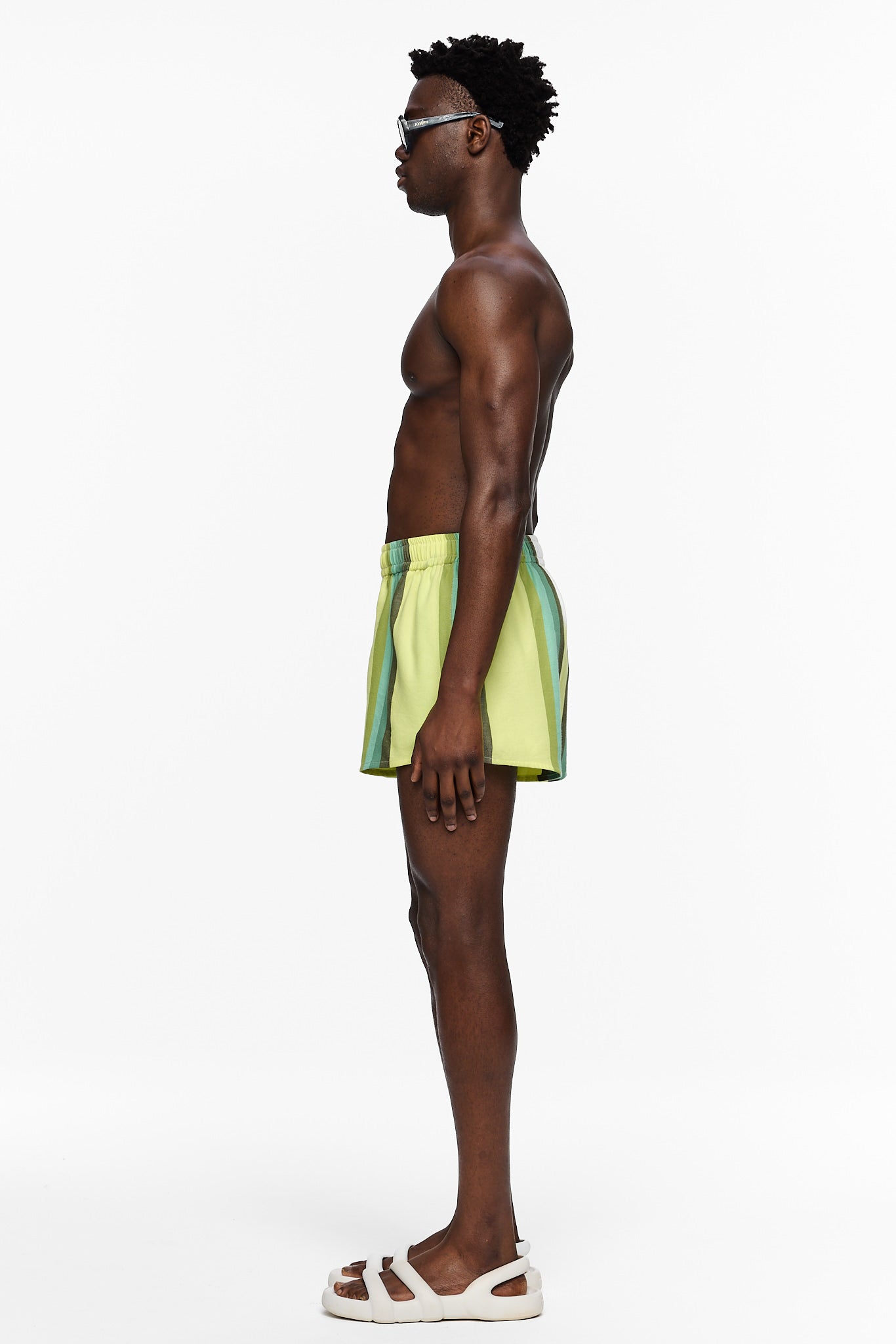 The High Waisted Short - Stripe 93