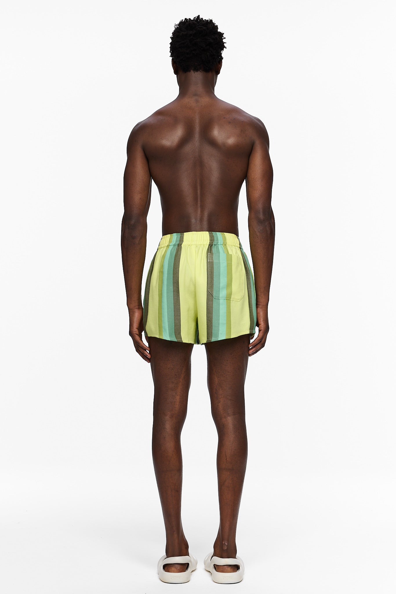 The High Waisted Short - Stripe 93