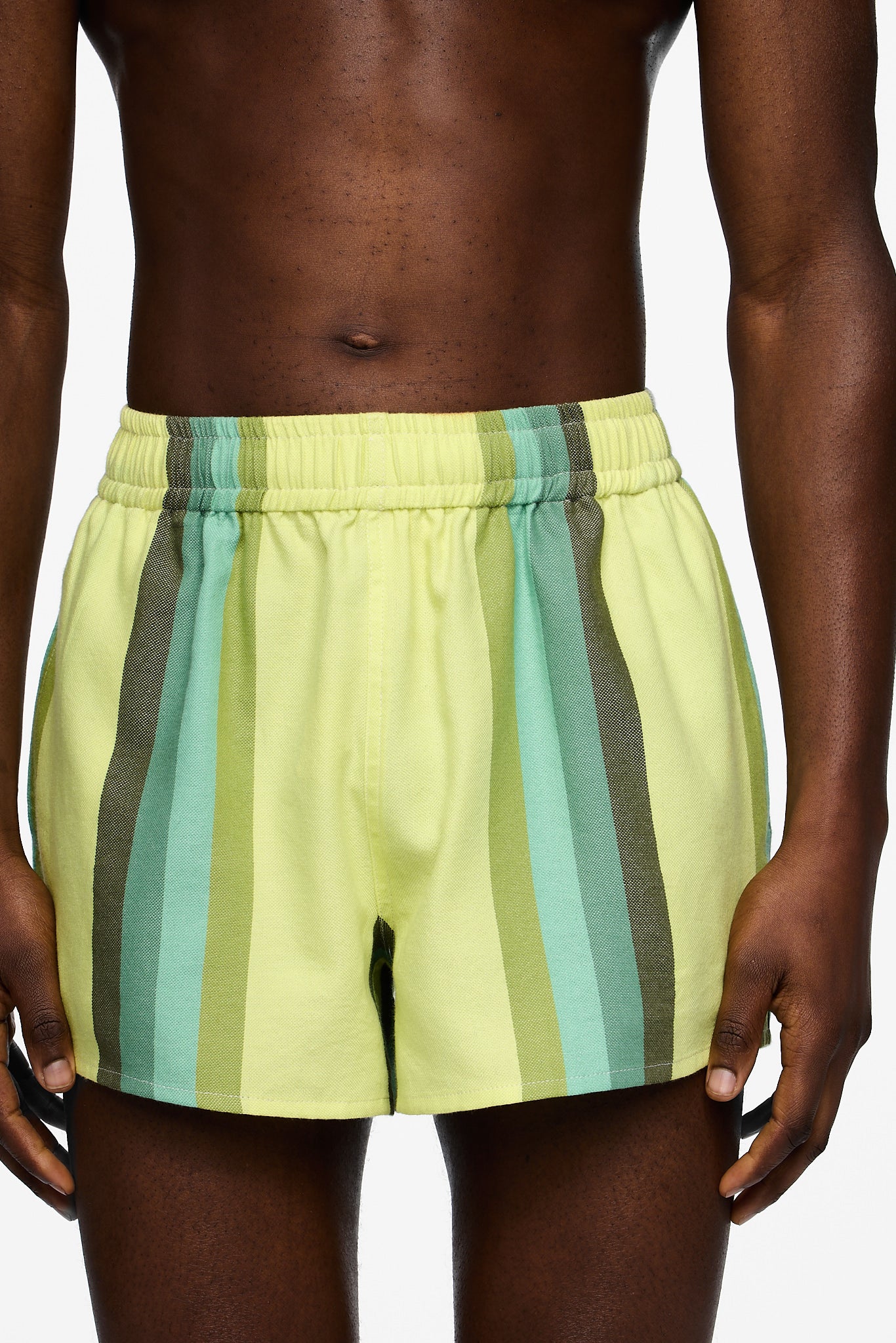 The High Waisted Short - Stripe 93