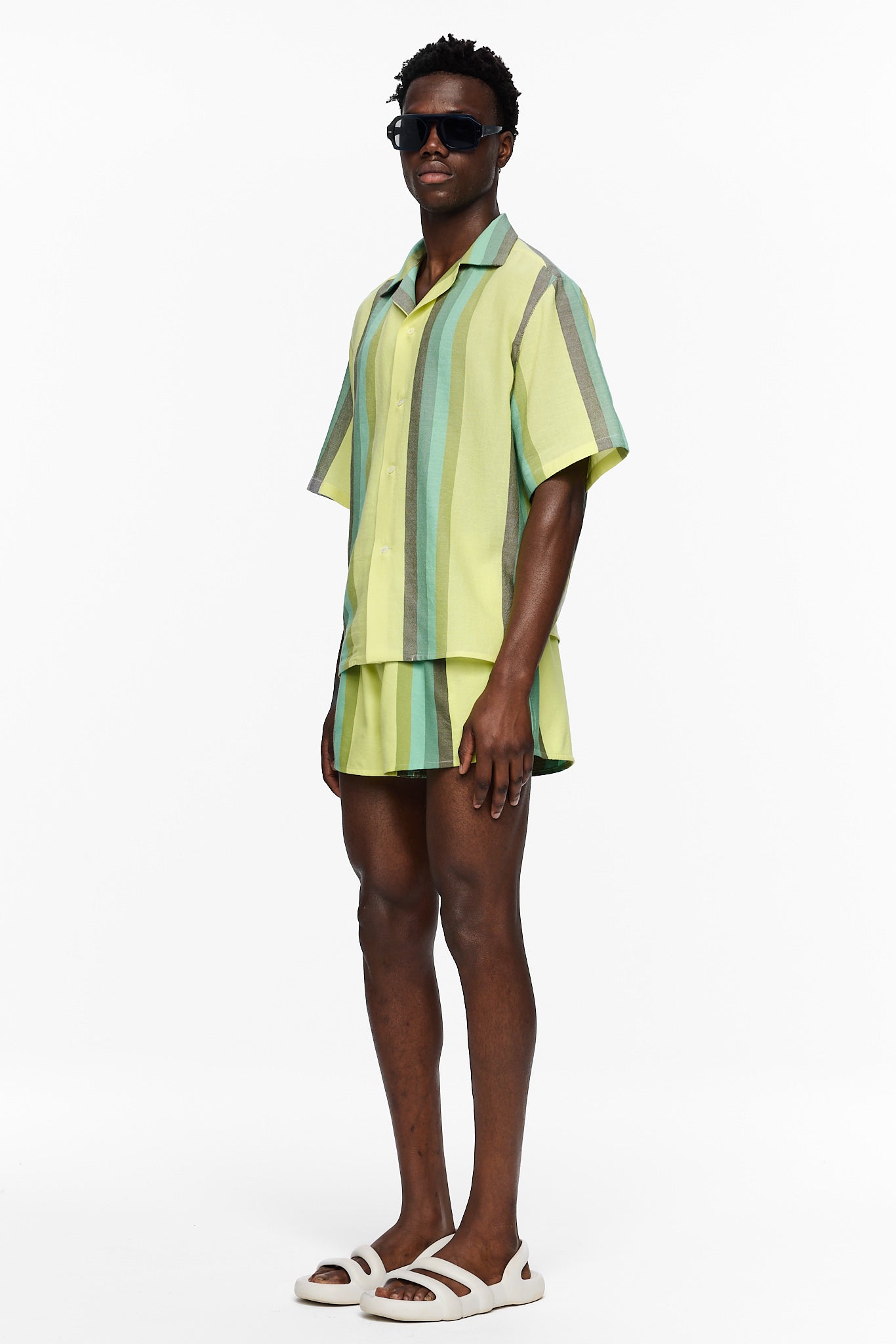 The Petite Camp Shirt : Stripe 93