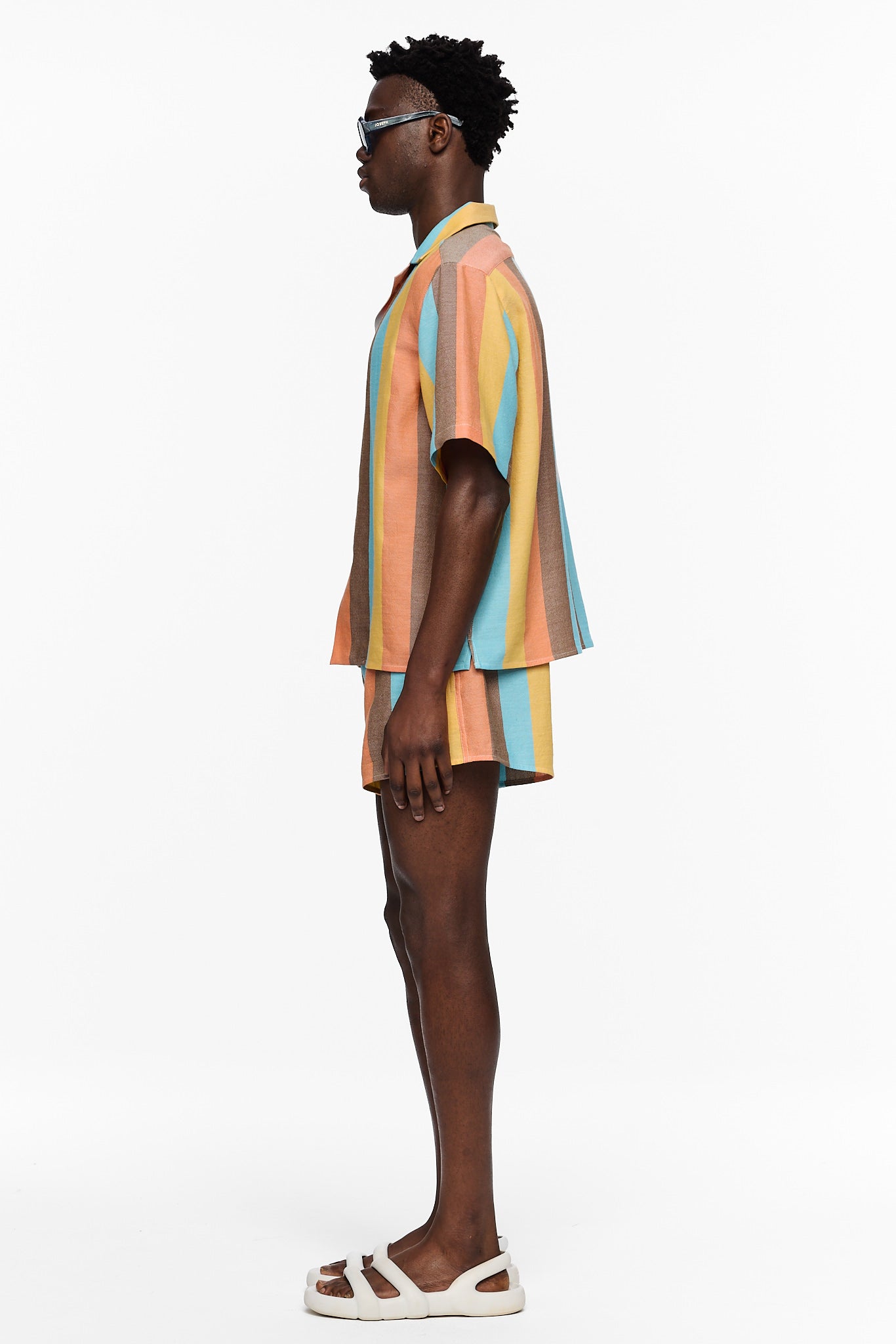 The Petite Camp Shirt : Stripe 1