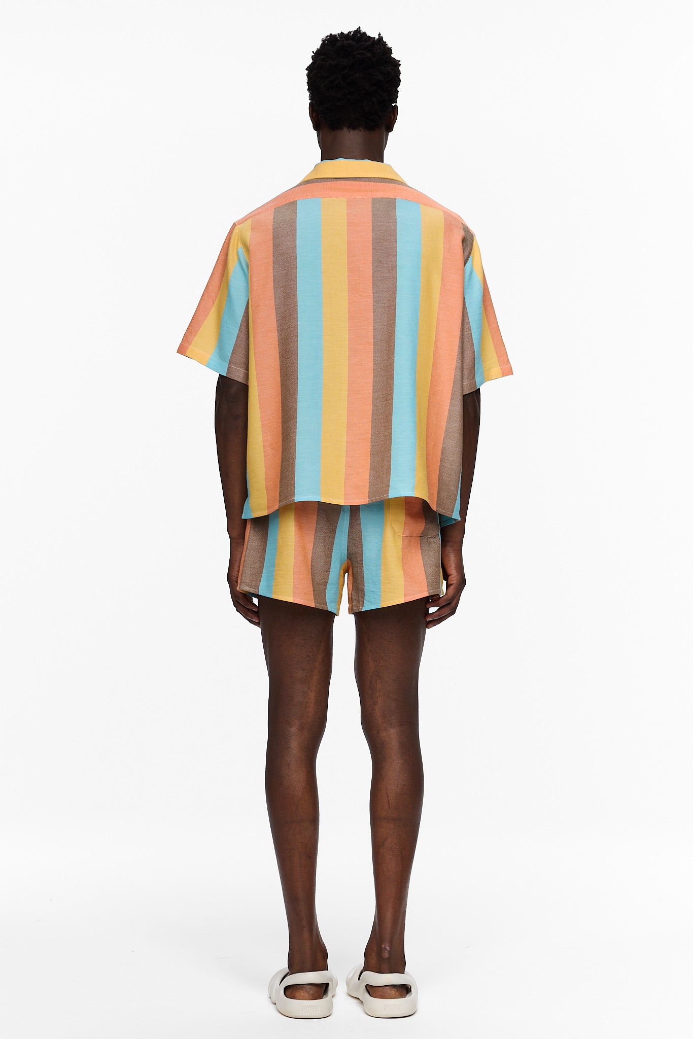 The Petite Camp Shirt : Stripe 1