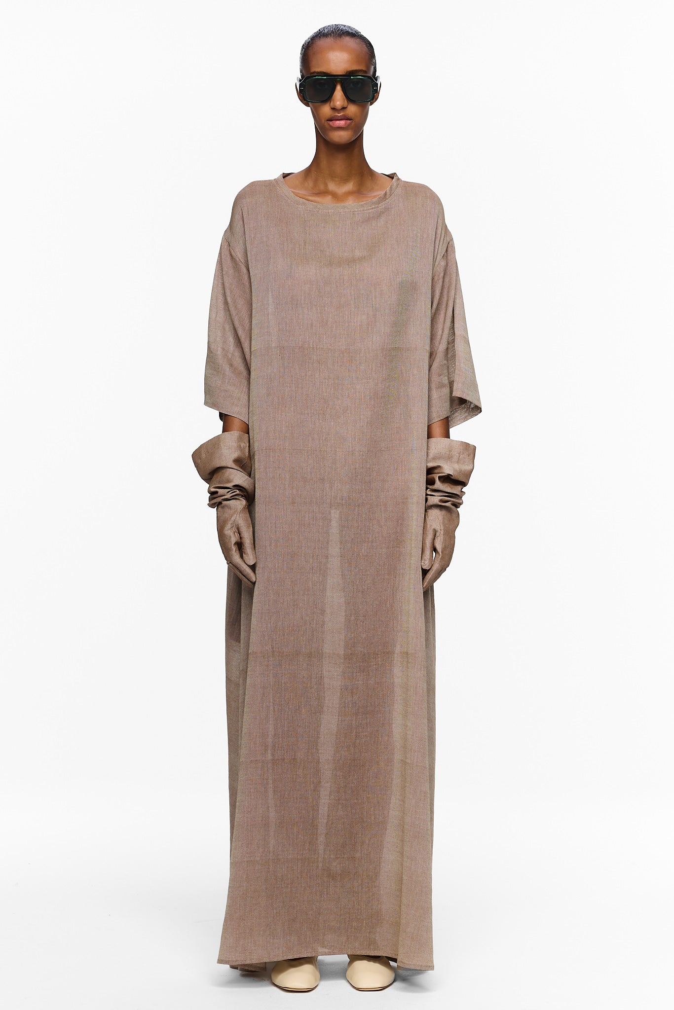 The T-Shirt Dress - Chocolate Brown